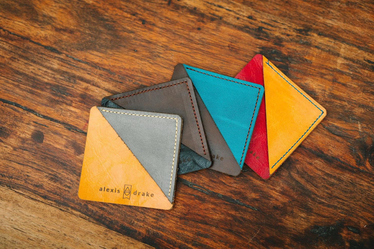 Custom Collection | Leather Stitched Bookmark