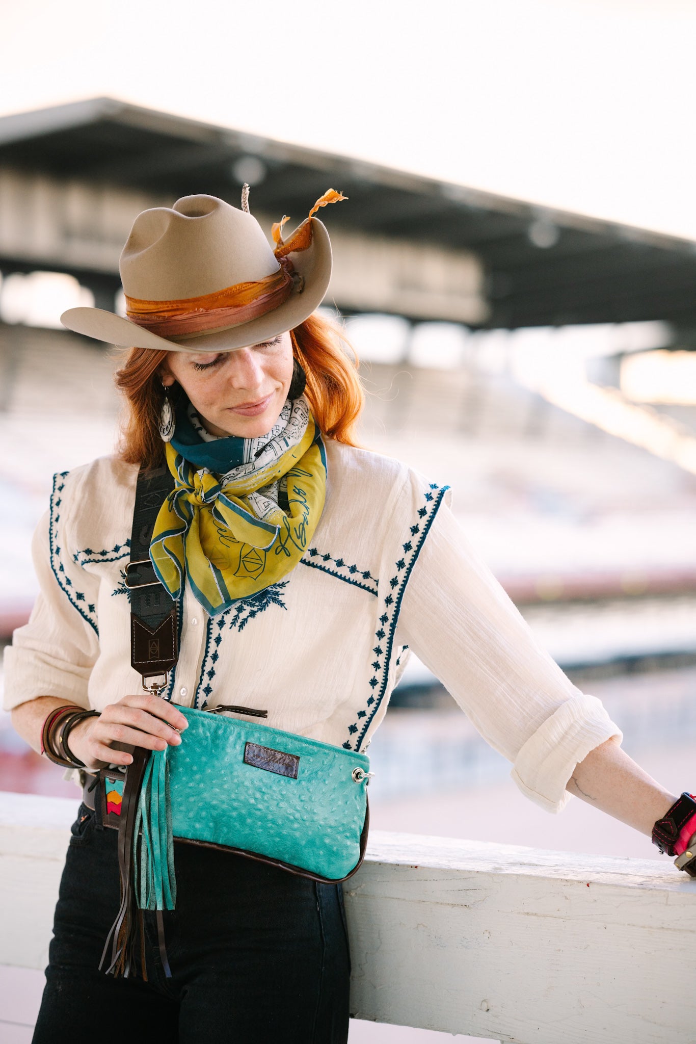 Scarf | Historic Cheyenne Downtown | Blue
