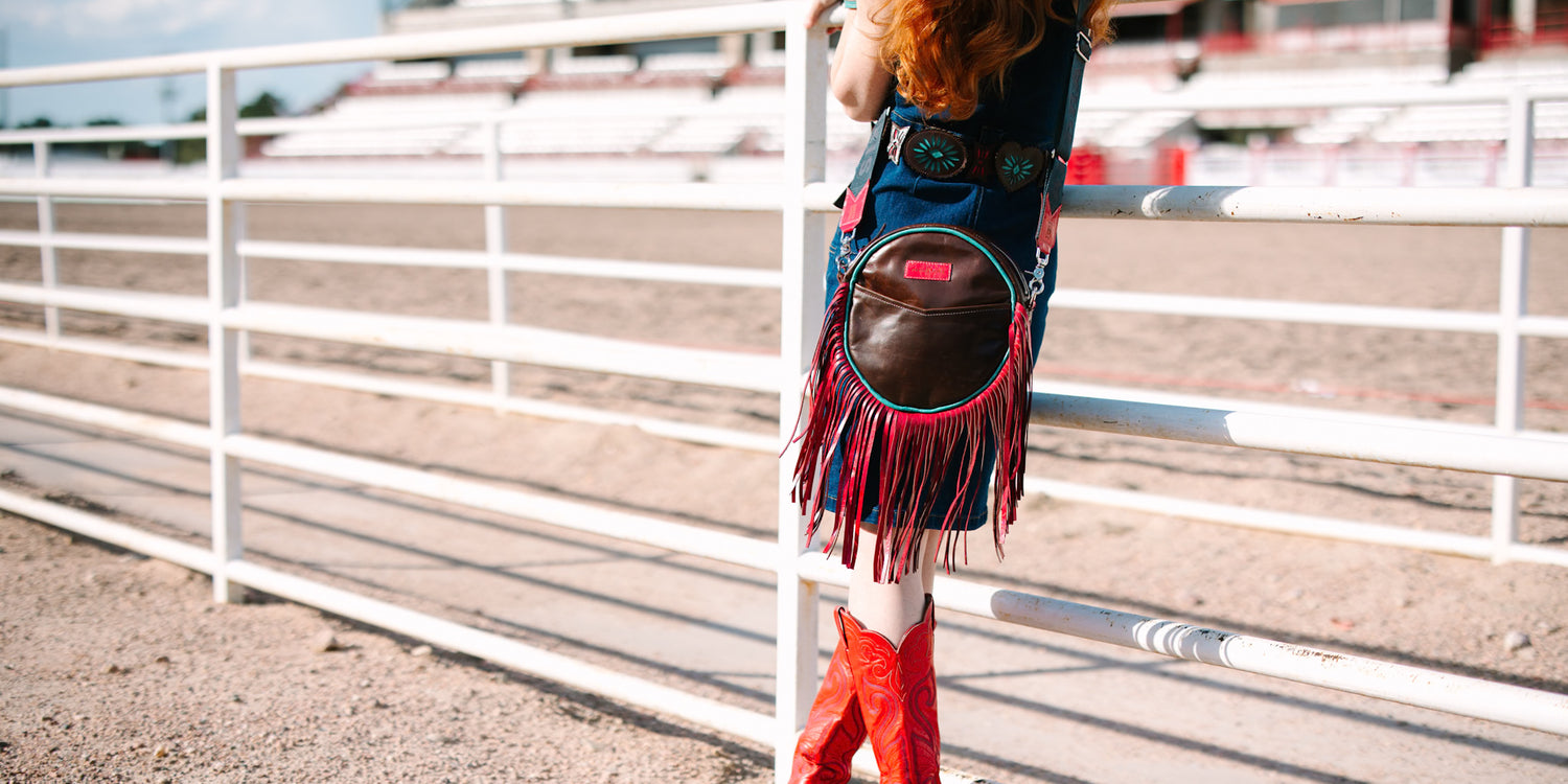 Arena Tradition Collection | Flicka Crossbody | Rocky + Wildrose