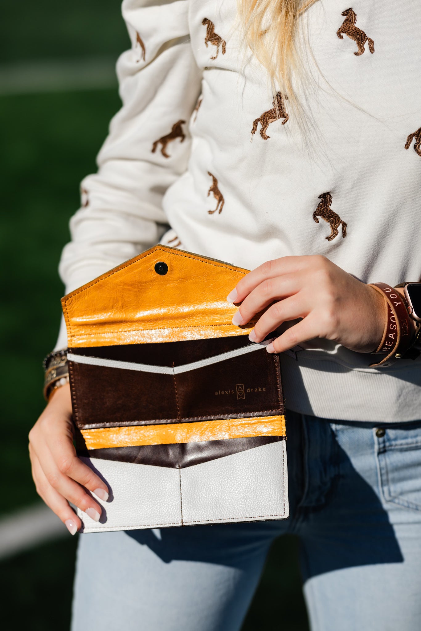 Steamboat Collection | Genevieve Wallet | Butter