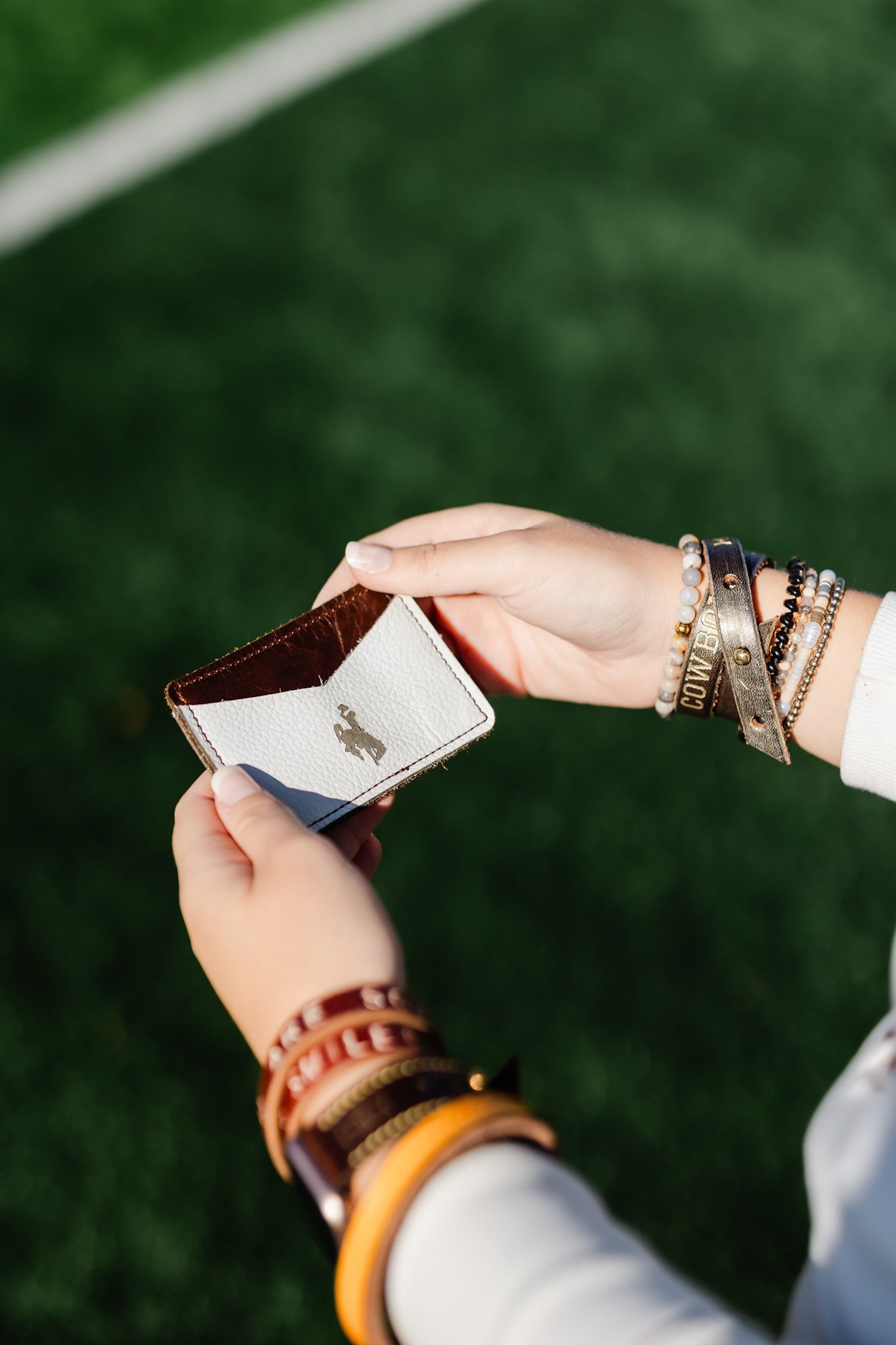 Steamboat Collection | Card Holder | Rocky + White Pebble