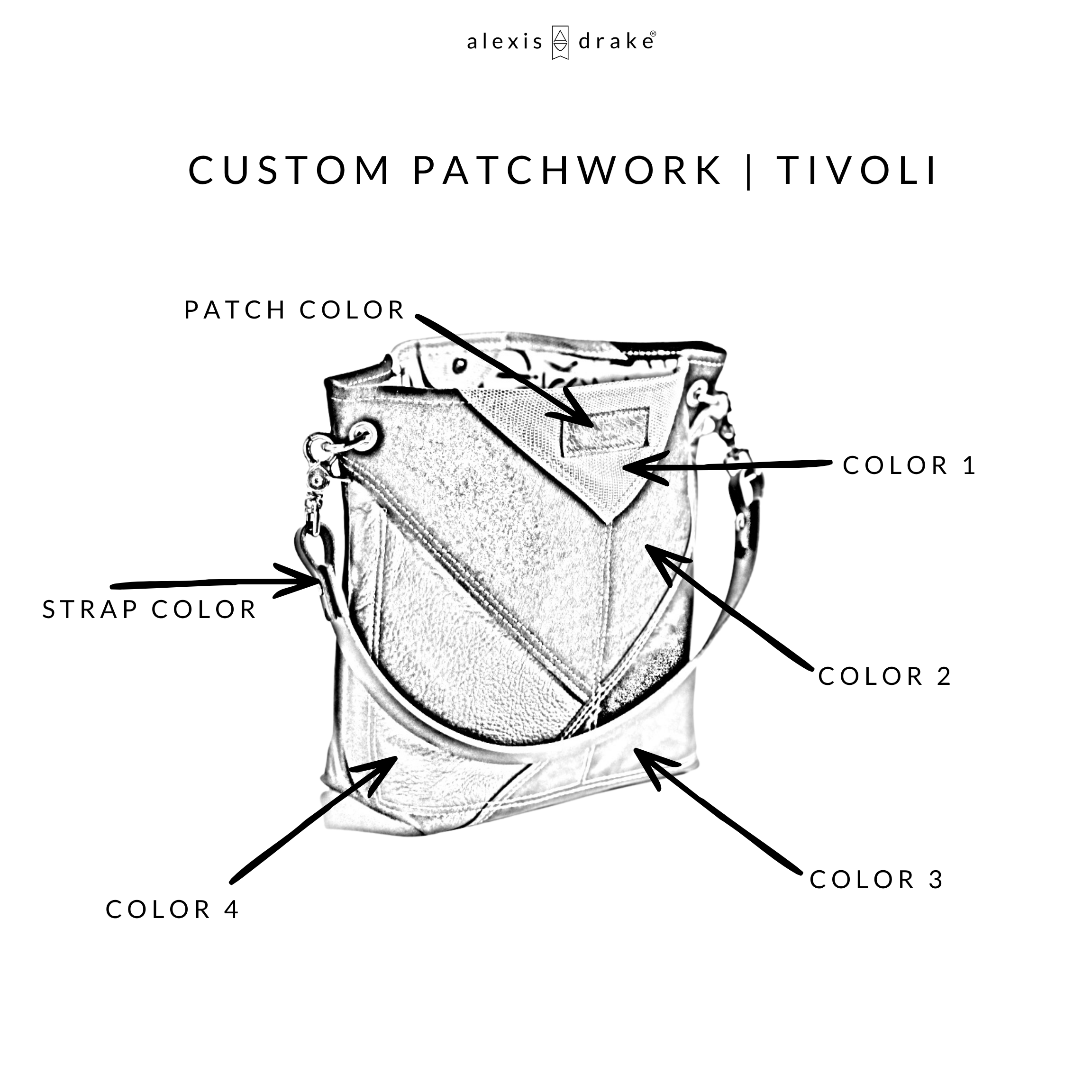 Custom Common Thread Tivoli Shoulder Tote