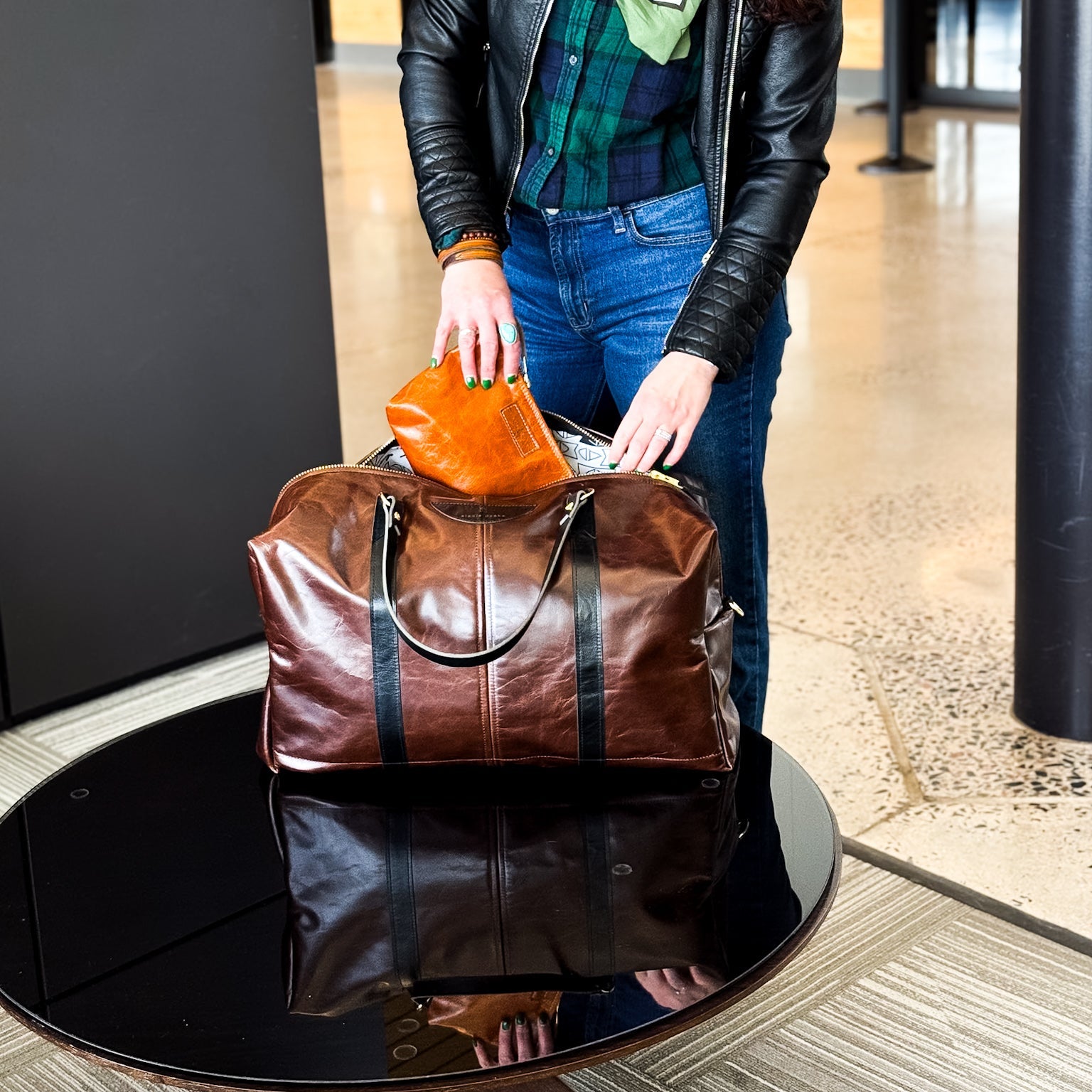 Everyday Collection | Catchall Clutch + Storage Pouch | Whiskey