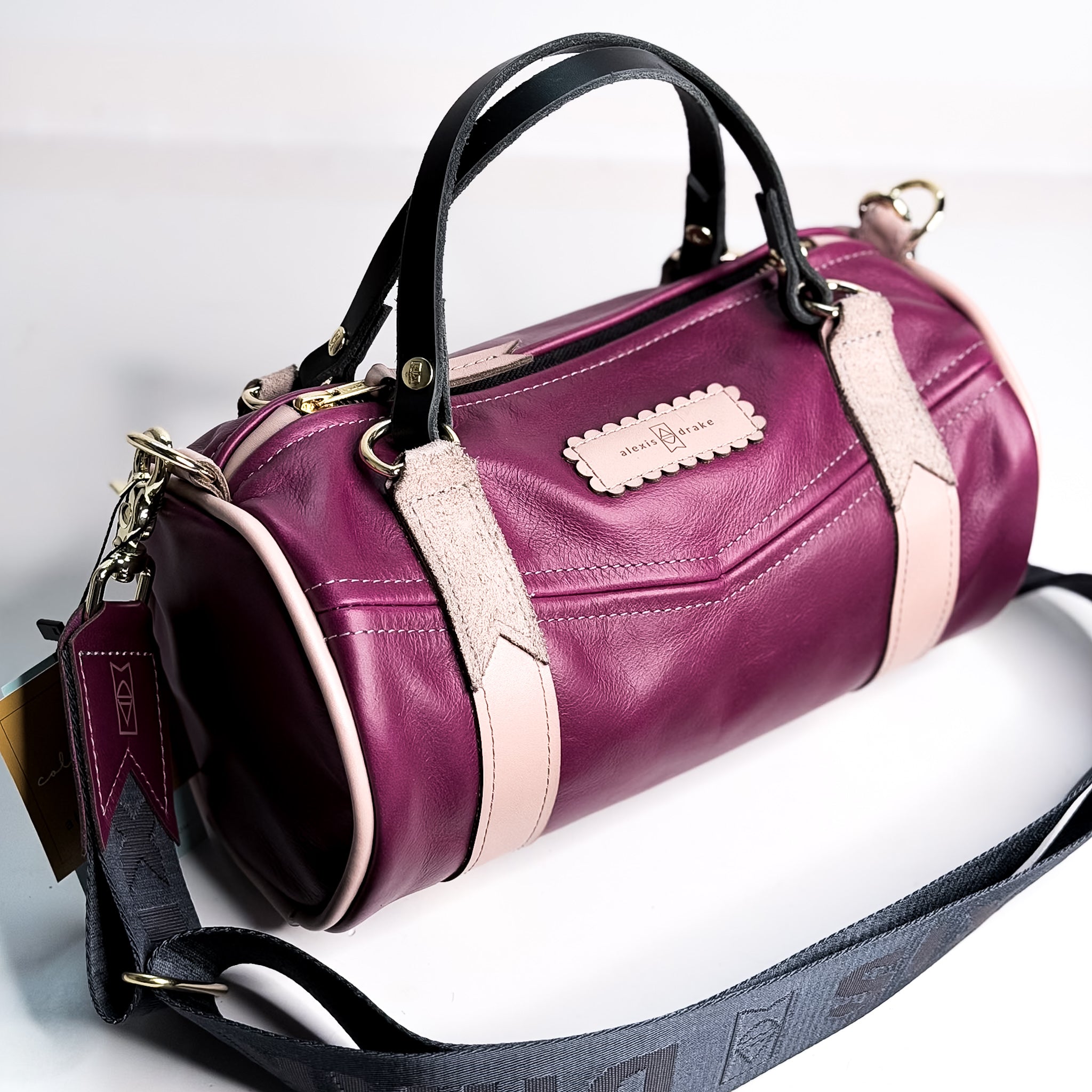 Wild Bloom Collection | Gigi Baby Duffel | Orchid + Rosewater Pink