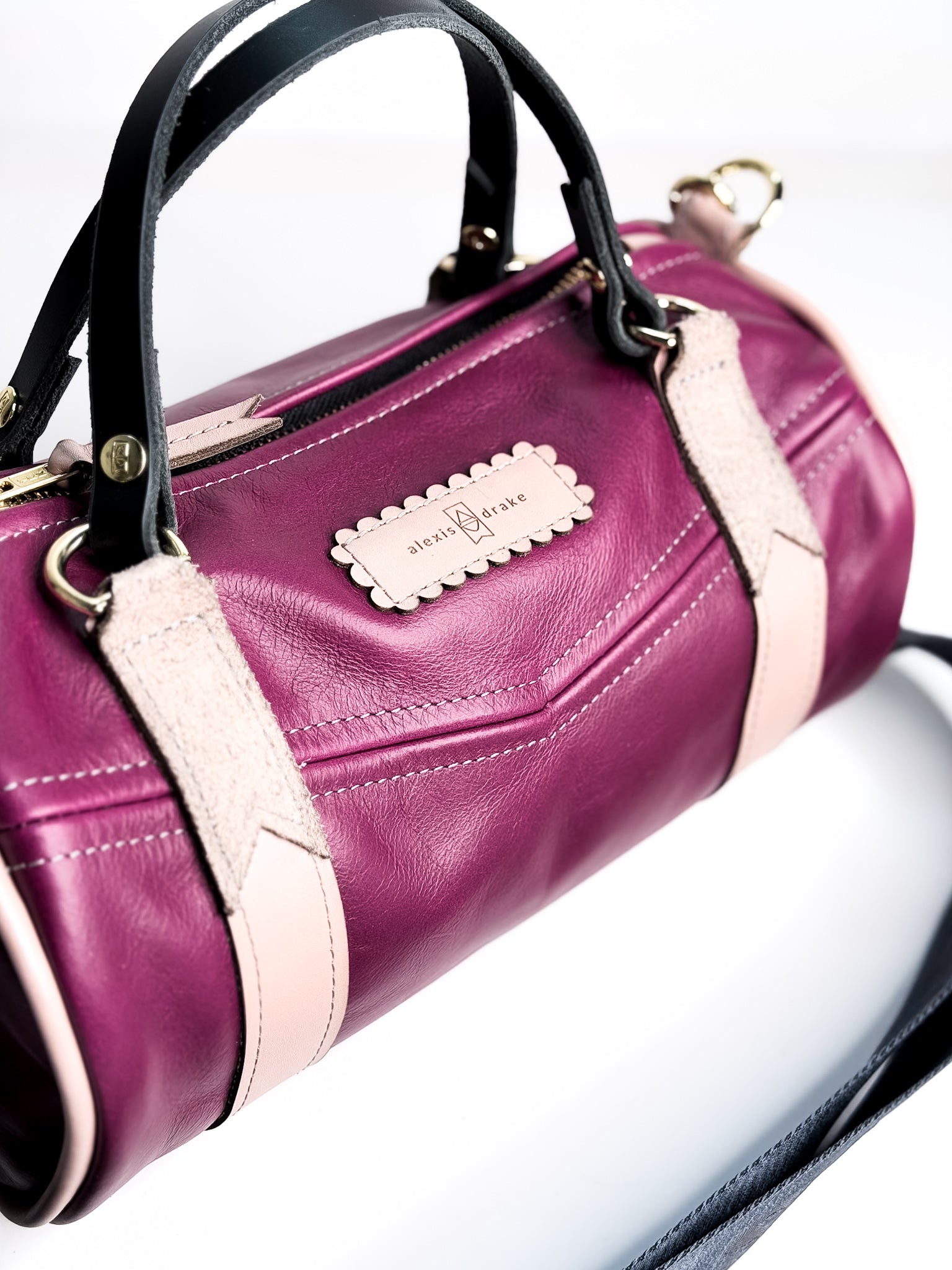 Wild Bloom Collection | Gigi Baby Duffel | Orchid + Rosewater Pink