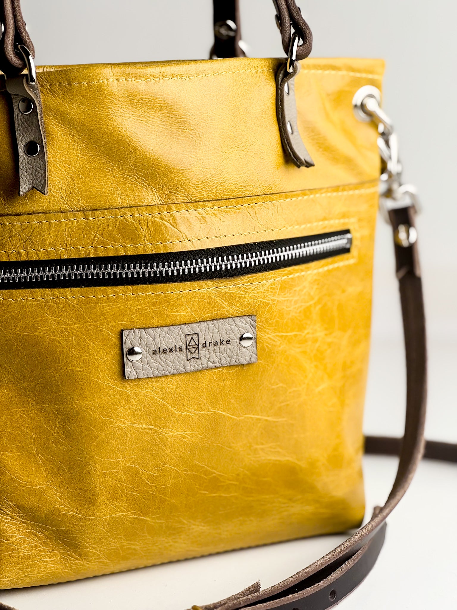 Relaxed Riviera Collection | Amika Satchel + Crossbody | Sunrise Yellow