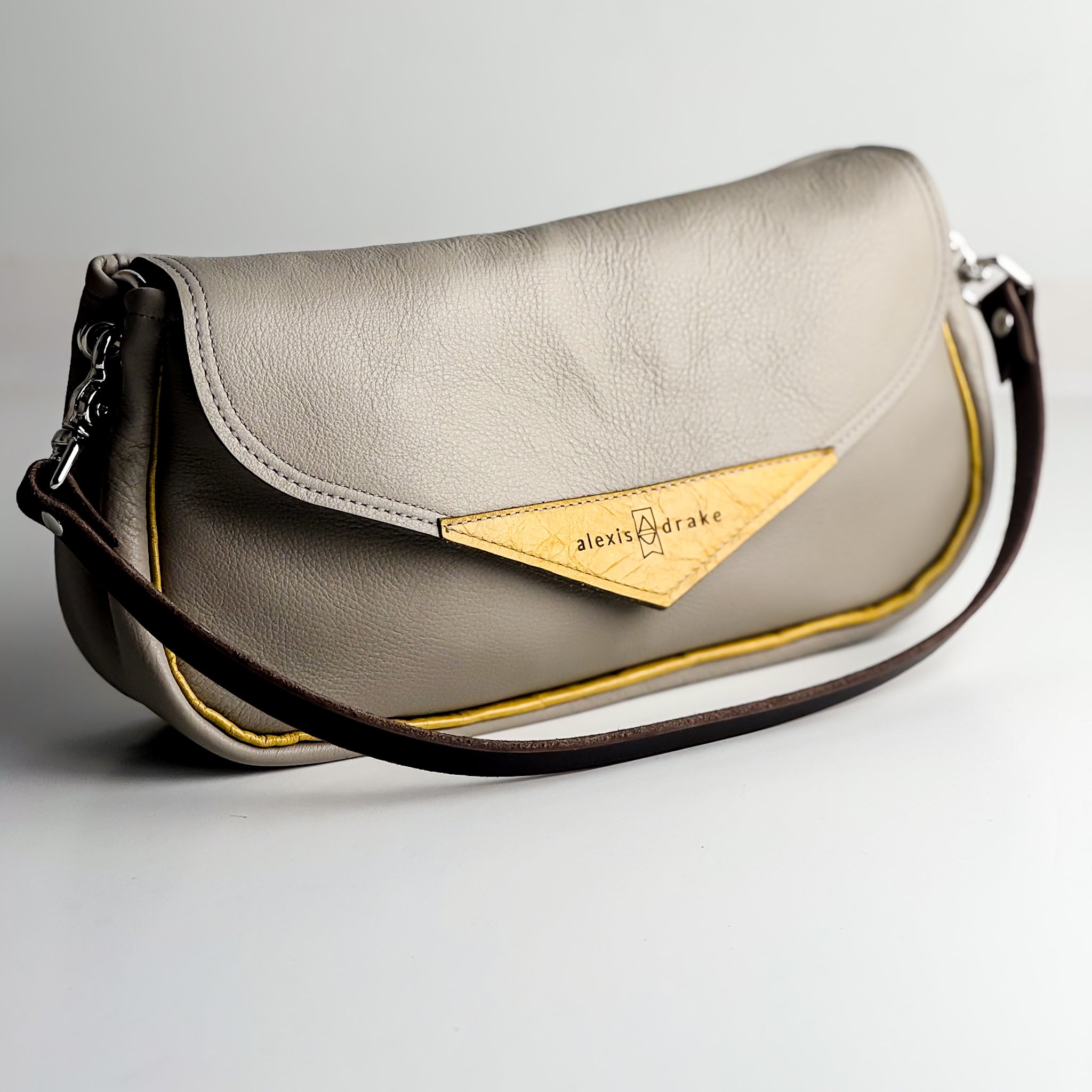 Relaxed Riviera Collection | Adri Shoulder Tote | Linen Gray