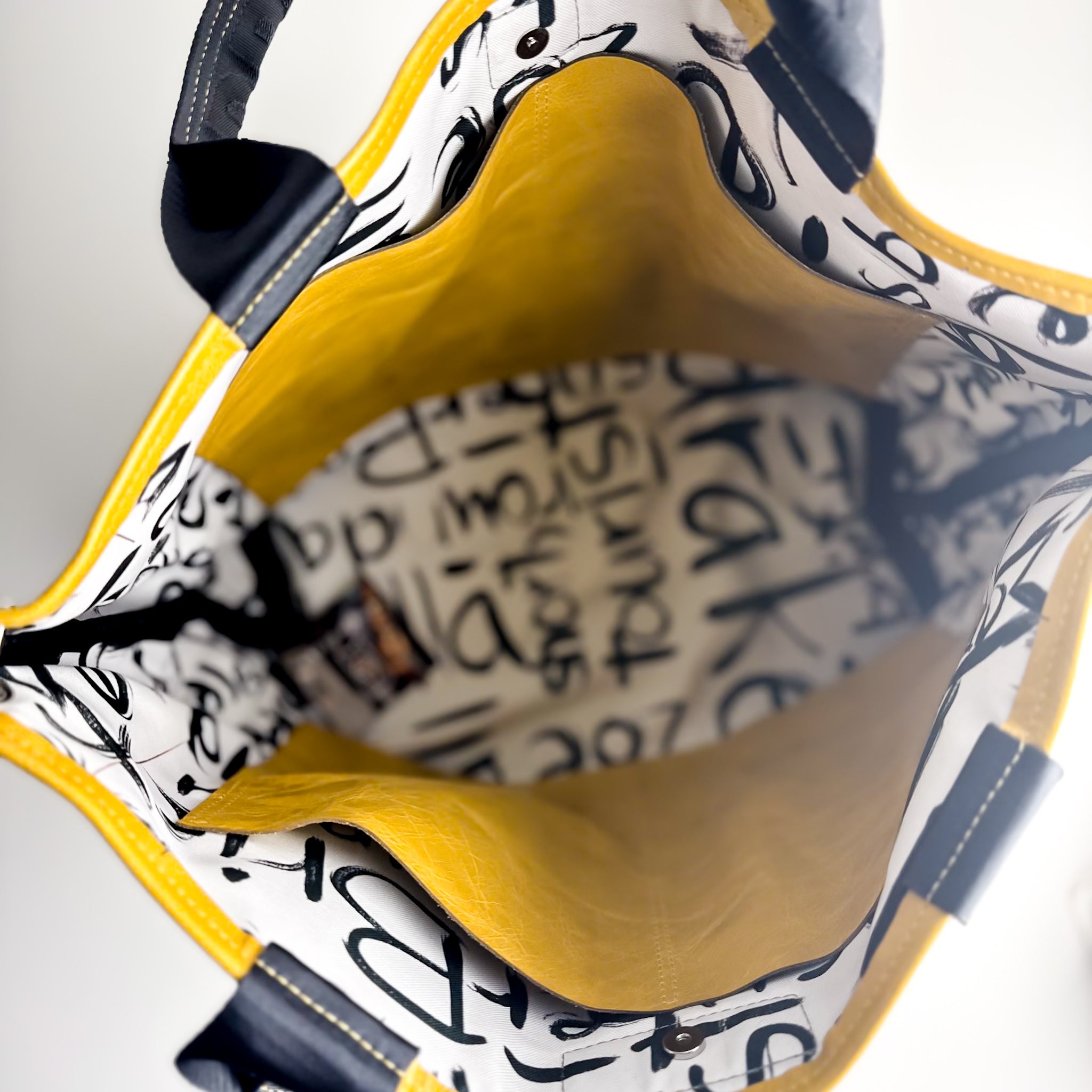 Relaxed Riviera Collection | Charlotte Shoulder Tote | Sunrise Yellow + Linen Gray