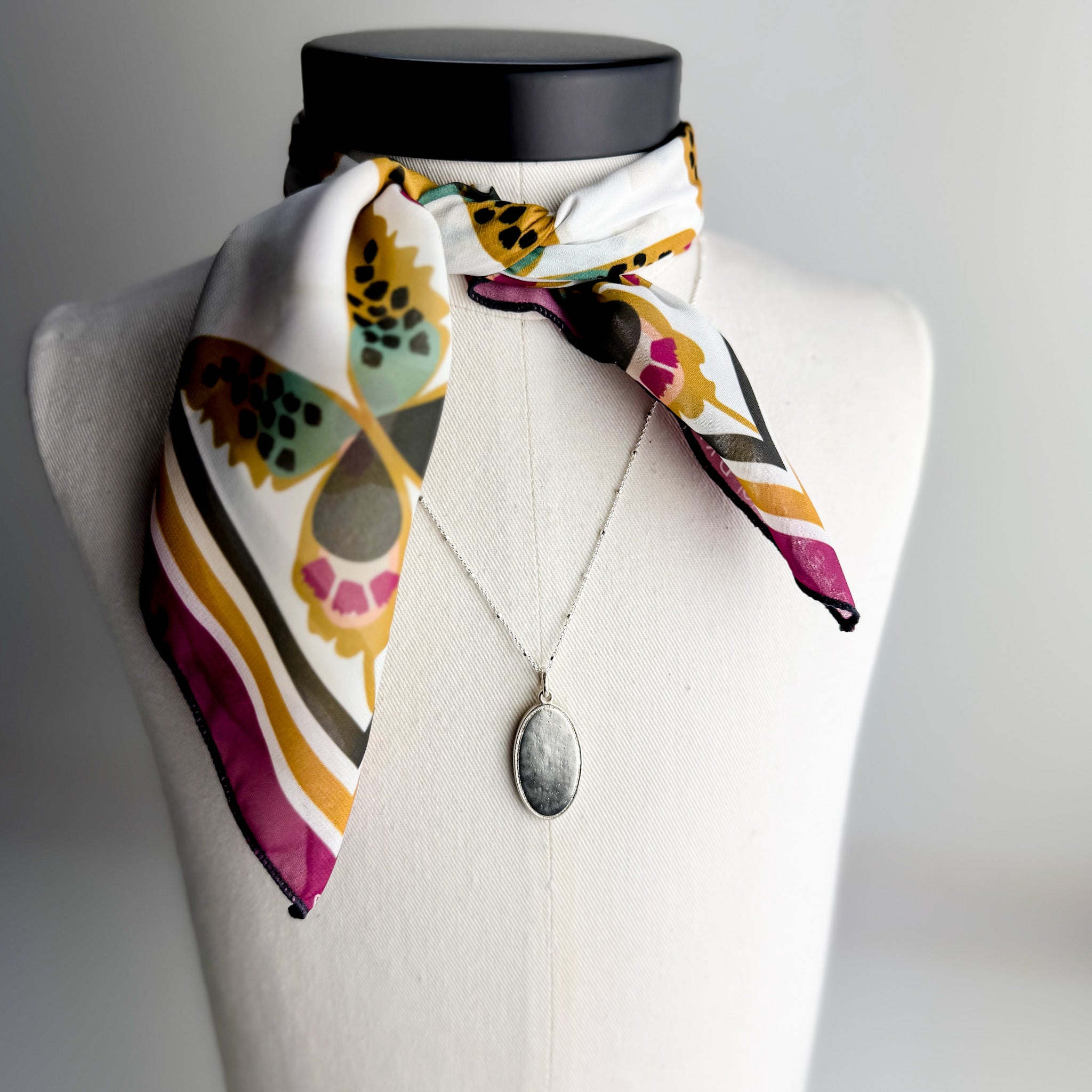 Jewelry | Heirloom Collection | Oval Frame Tag Necklace