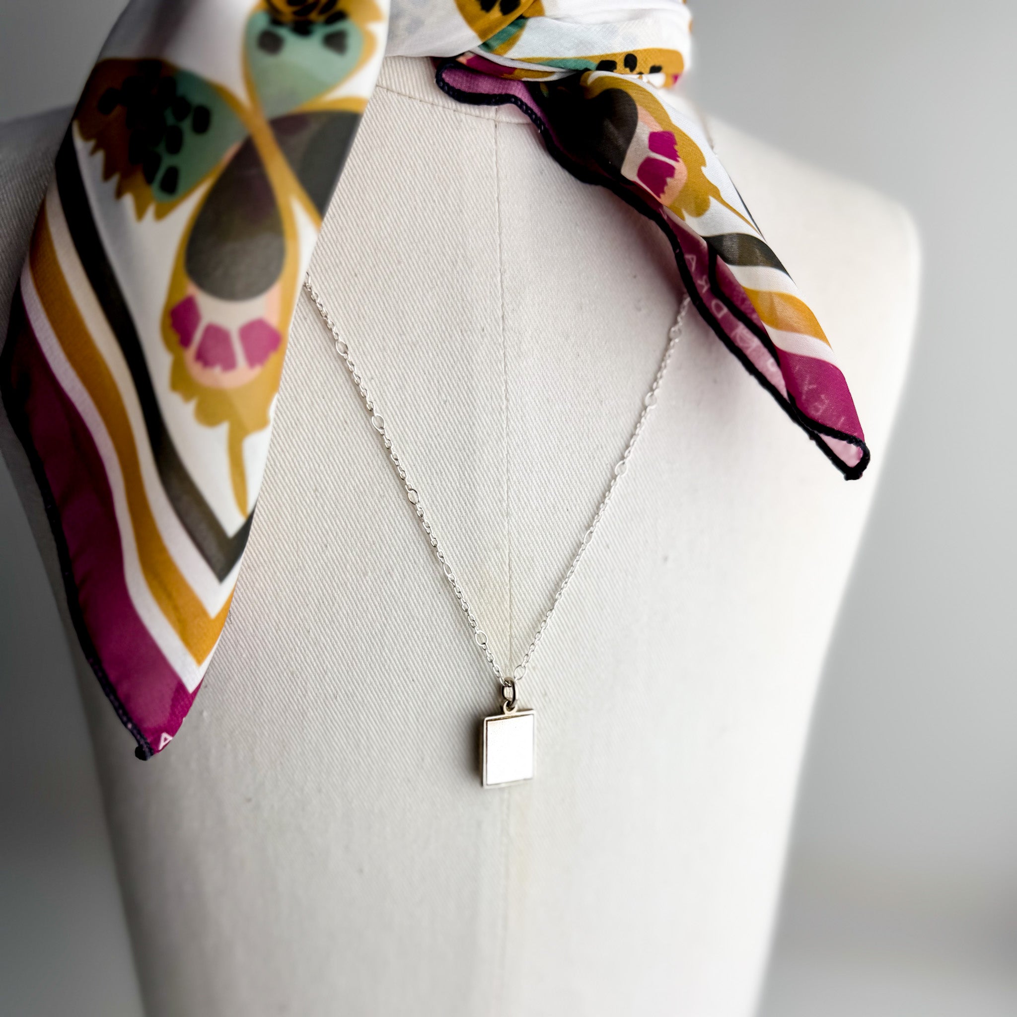 Jewelry | Heirloom Collection | Frame Tag Necklace