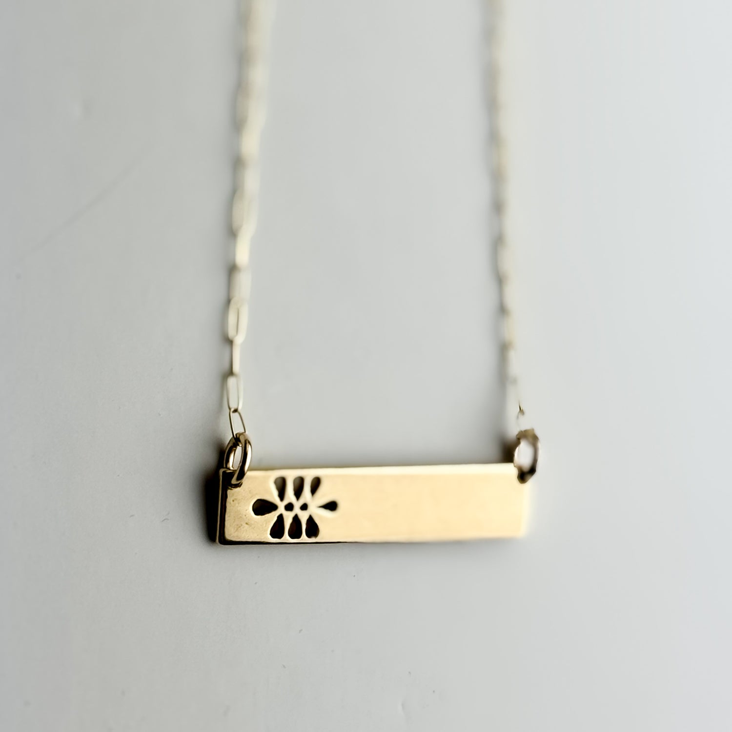 Jewelry | Petal Bar Necklace