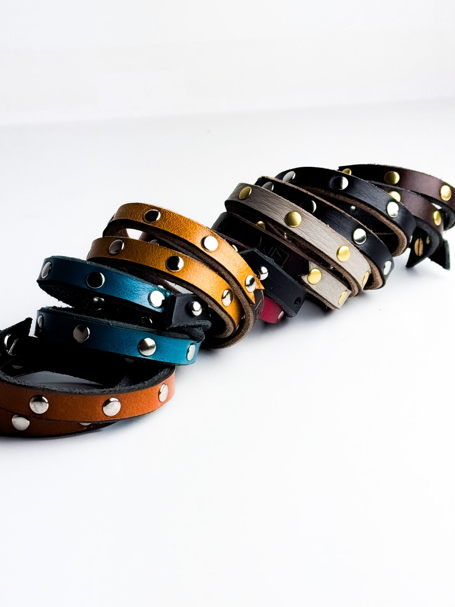 Jewelry | Rivet Wrap Bracelet | Double Wrap