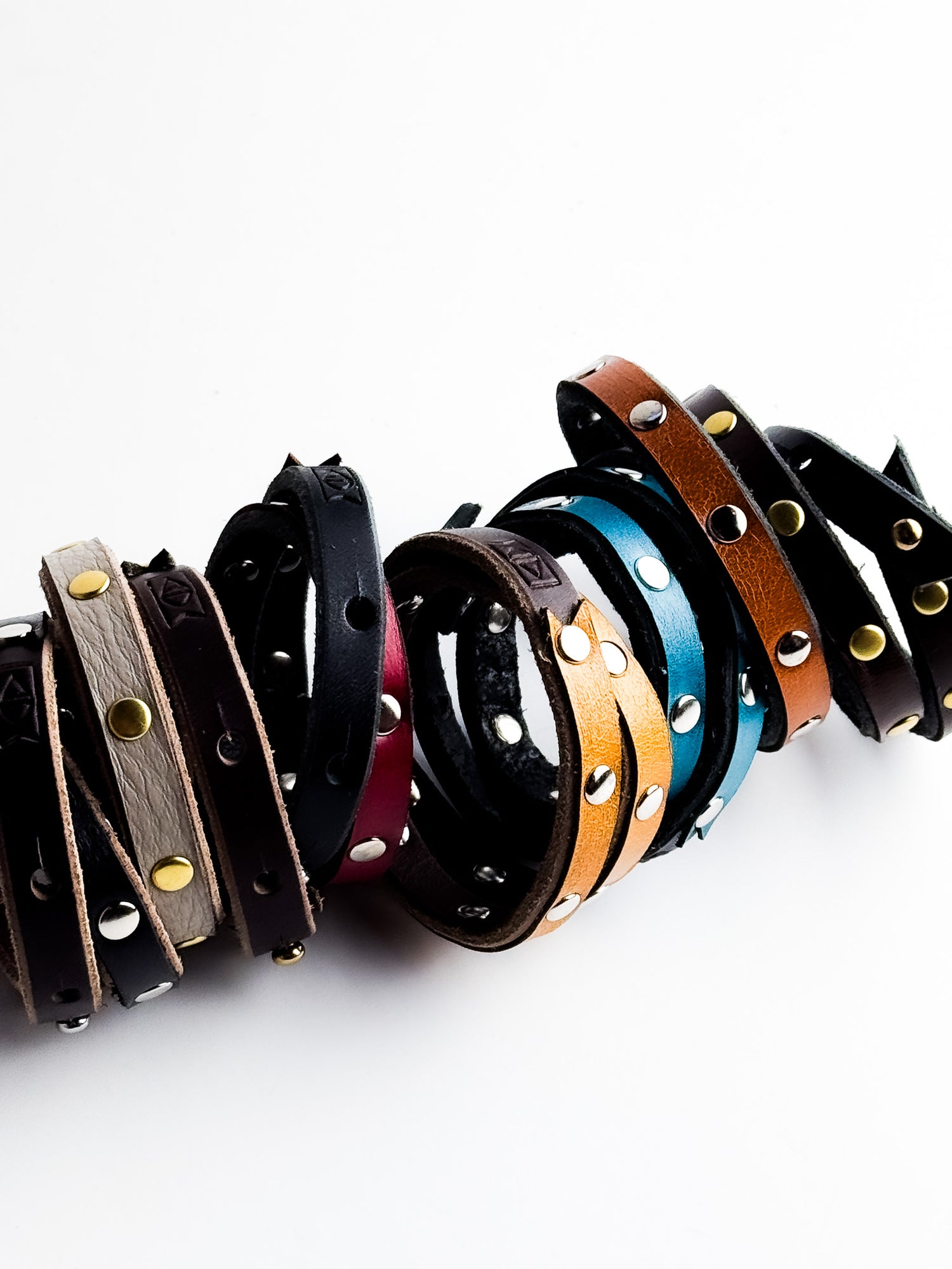 Jewelry | Rivet Wrap Bracelet | Double Wrap