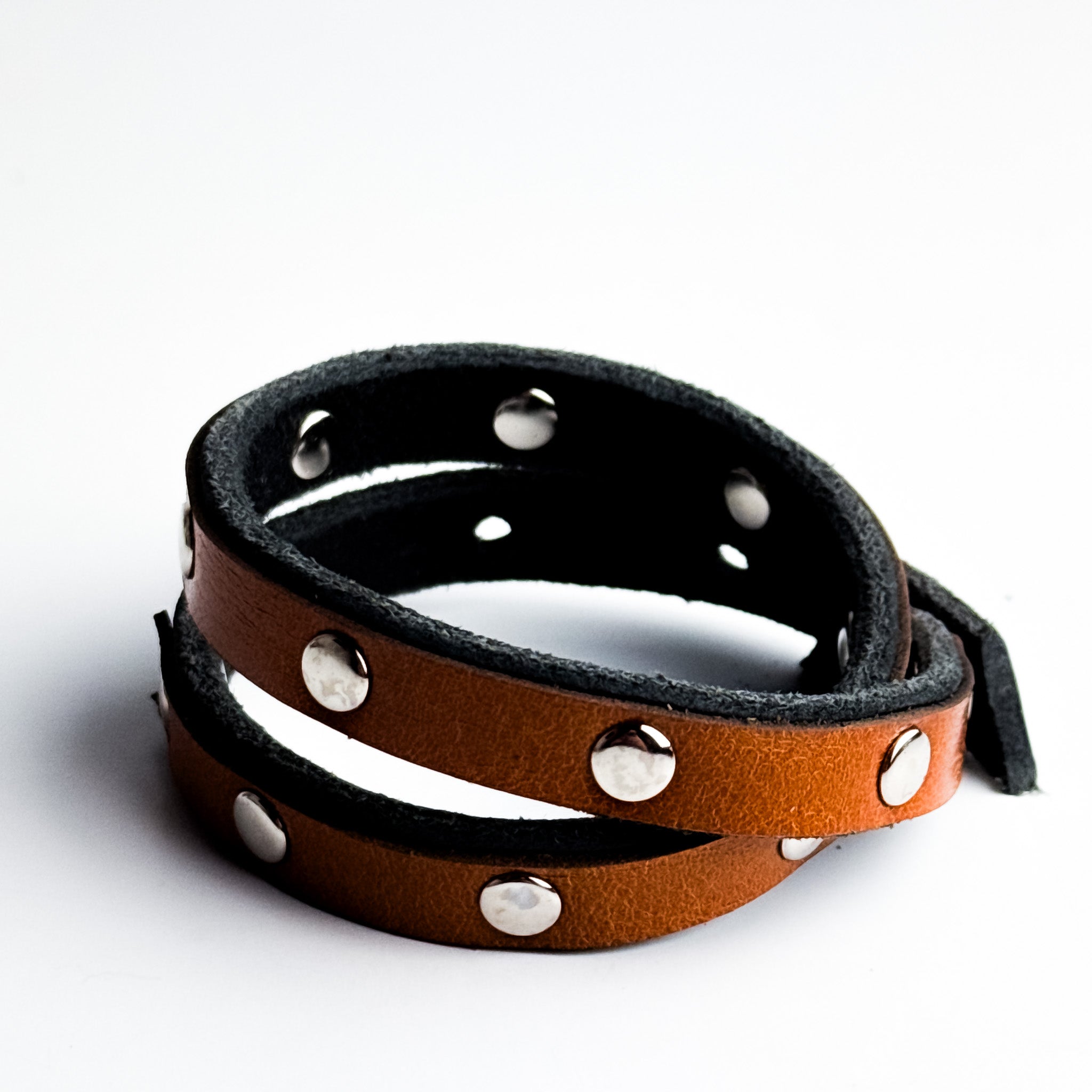 Jewelry | Rivet Wrap Bracelet | Double Wrap
