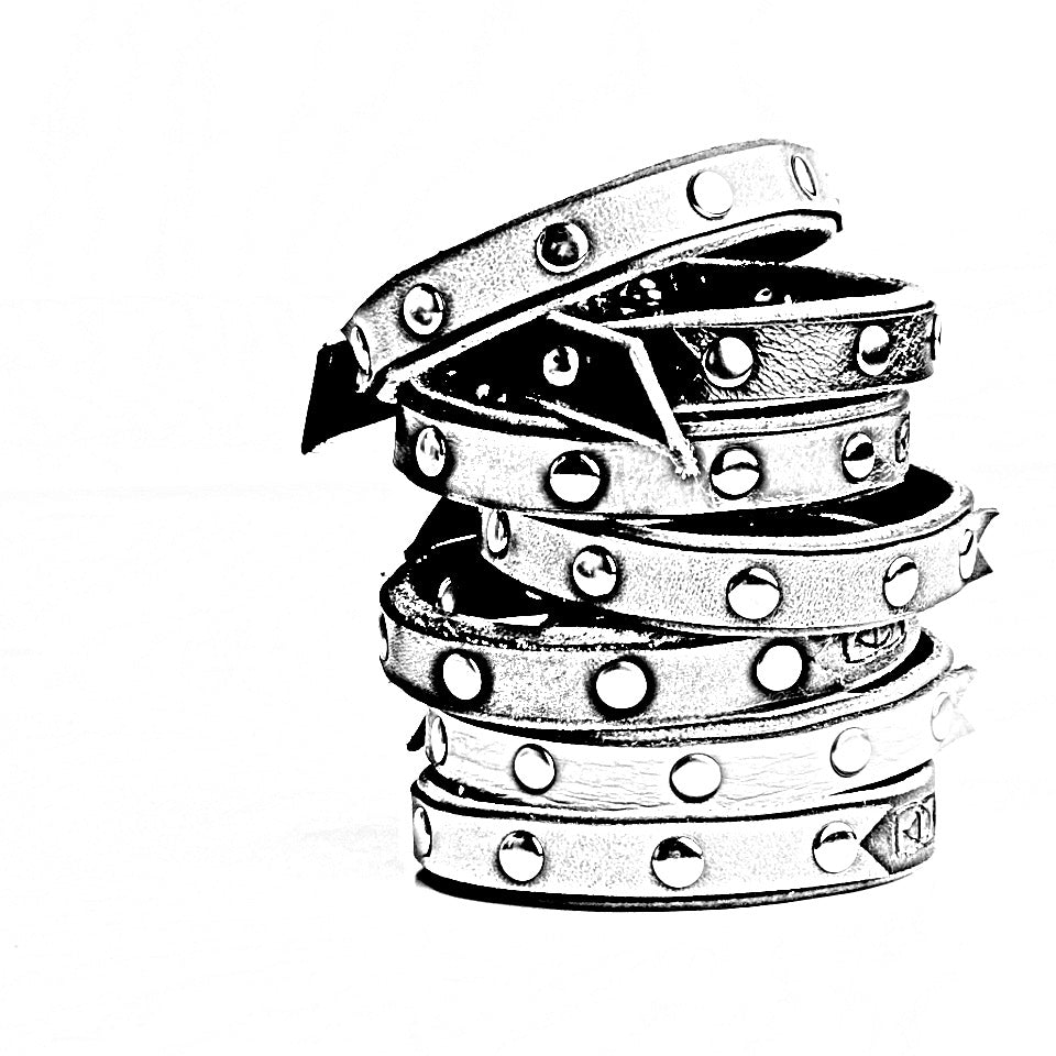 Custom Collection Jewelry | Rivet Wrap Bracelet