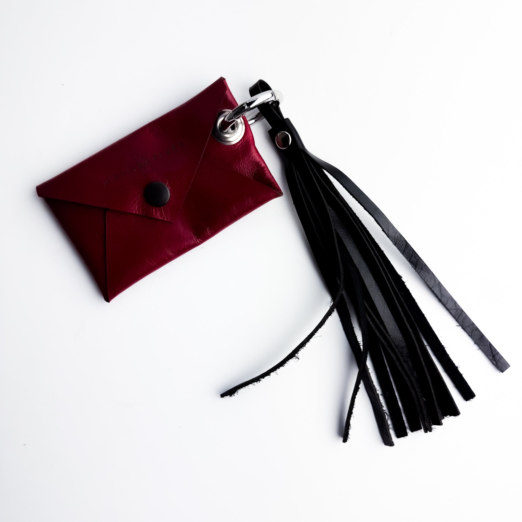 Keychain | Leather Wallet Pouch + Tassel