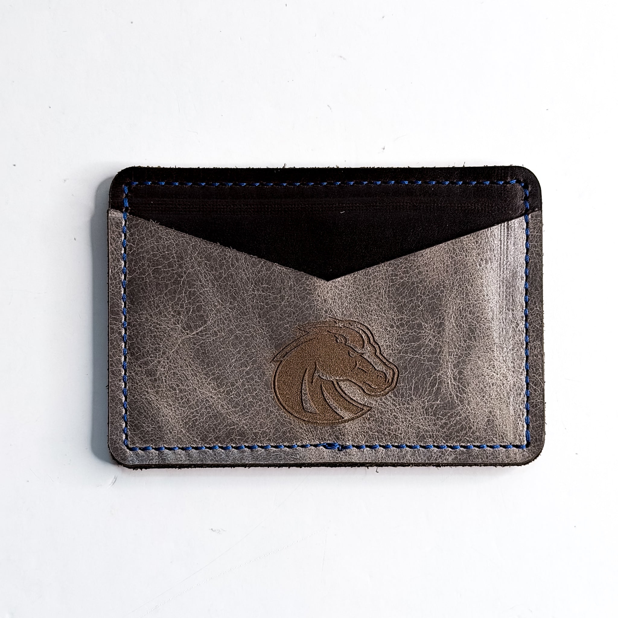 Boise State University Collection | Card Holder | Black + Gray