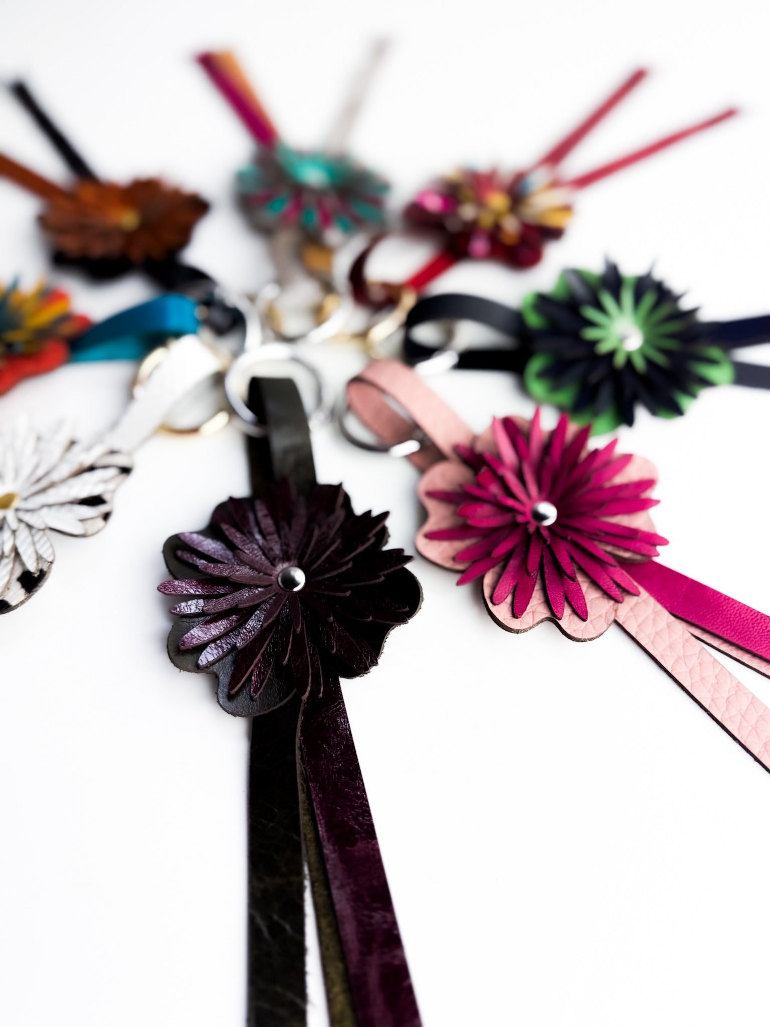 Keychain | Flower Floof Bag Charm