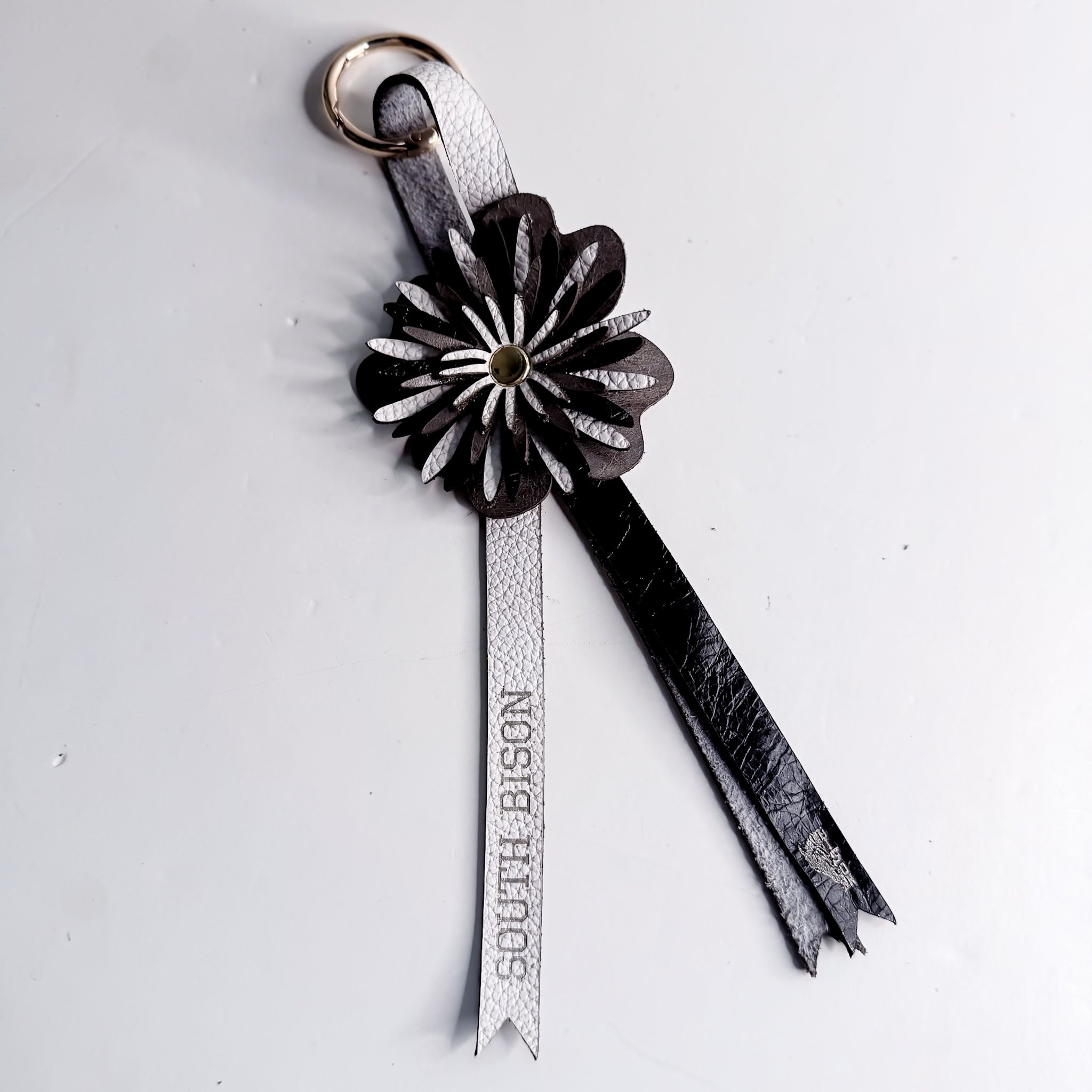 Bison Collection | Flower Floof Bag Charm