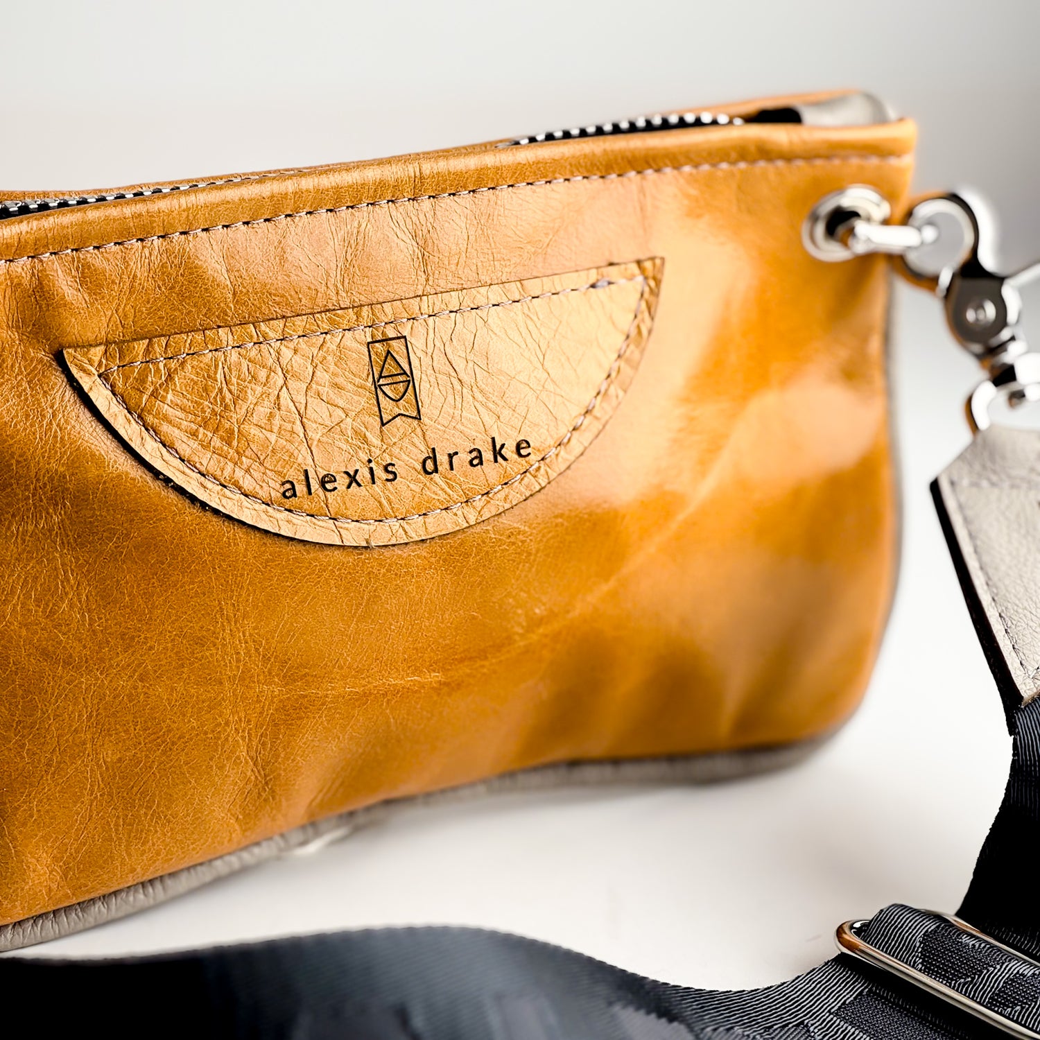 Everyday Collection | Belt Bag Clutch + Crossbody | Butter + Stone Gray