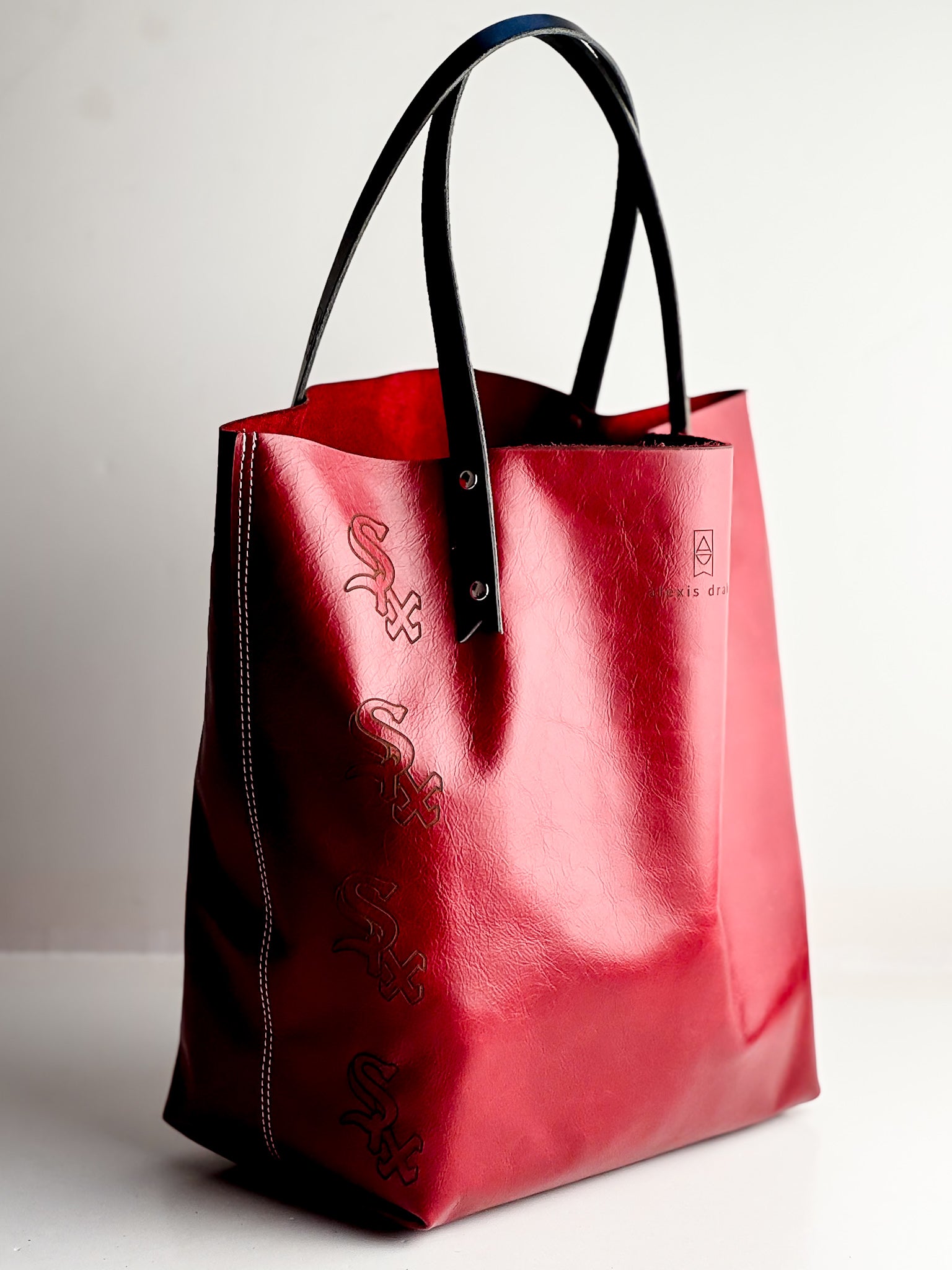 Post Six Game Day | Market Tote | Ruby