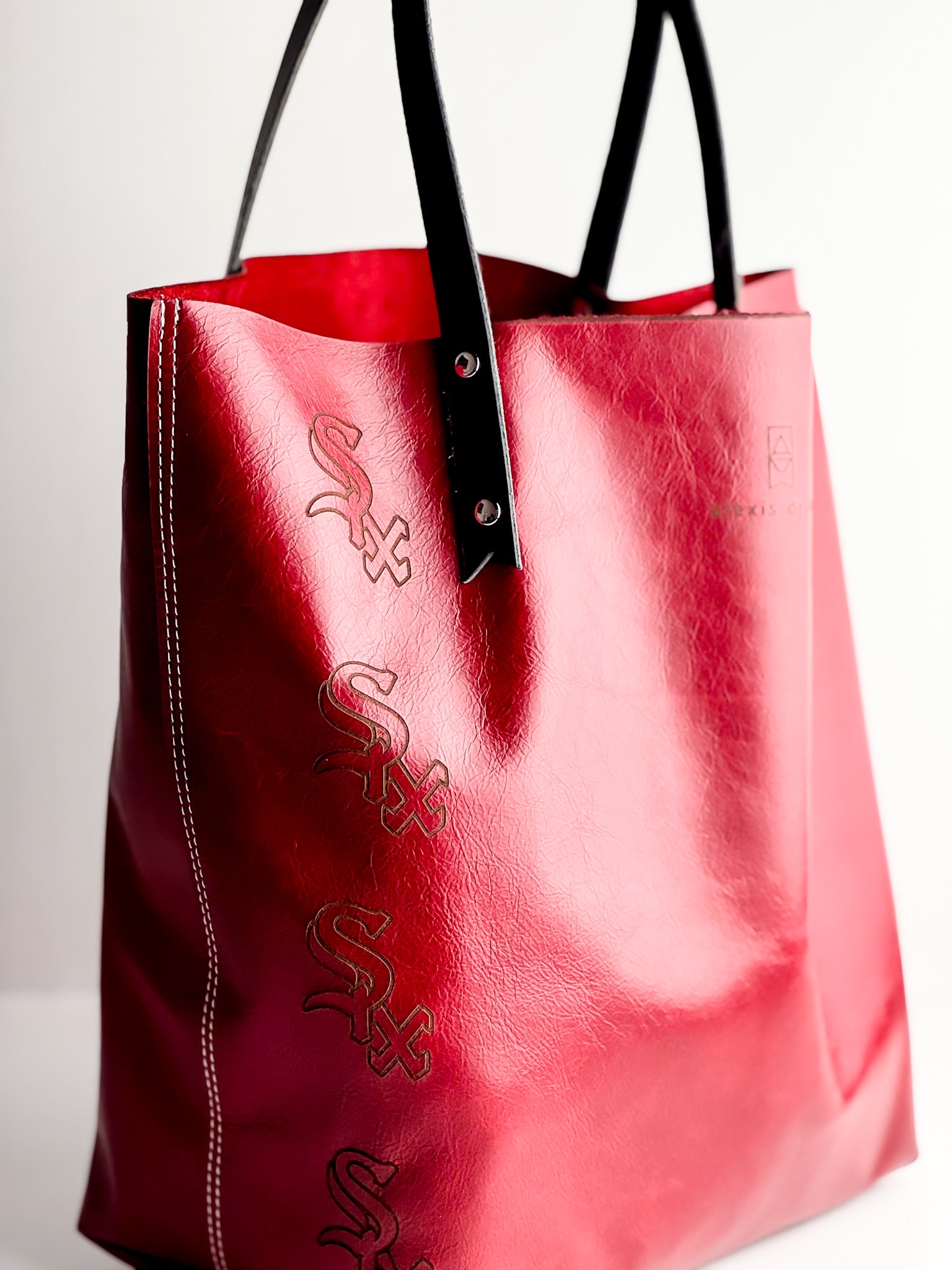 Post Six Game Day | Market Tote | Ruby