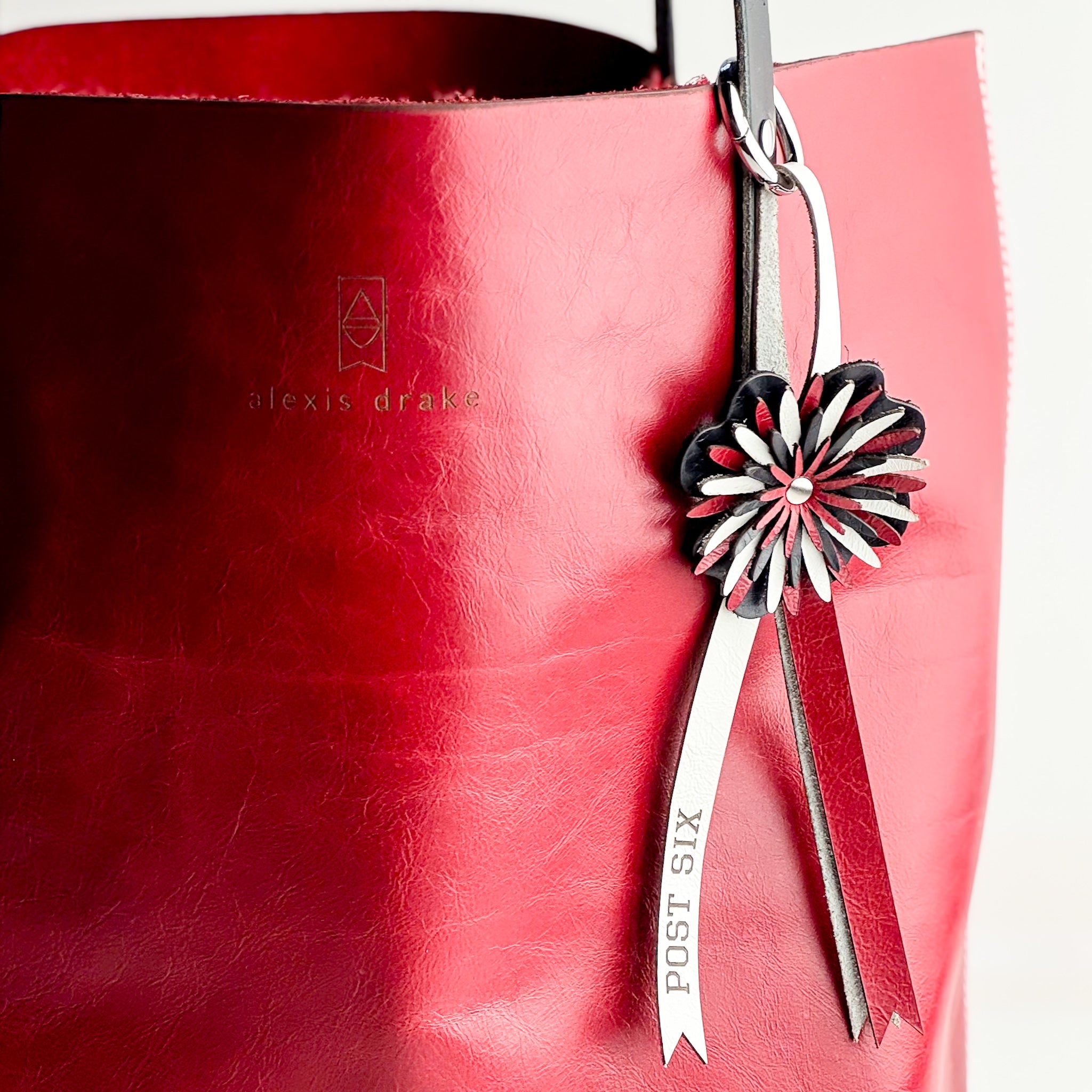 Post Six Game Day | Market Tote | Ruby
