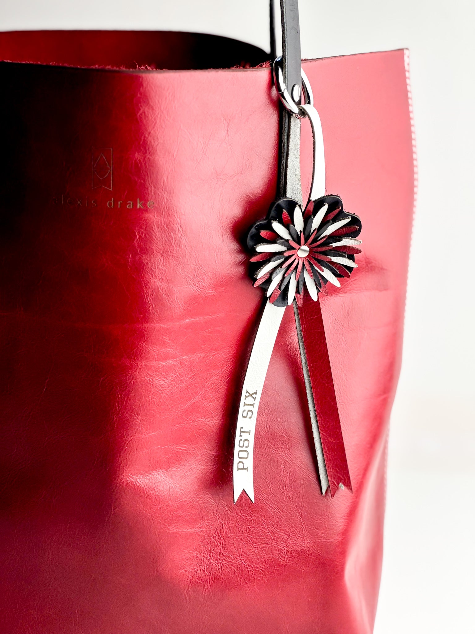 Post Six Game Day | Market Tote | Ruby