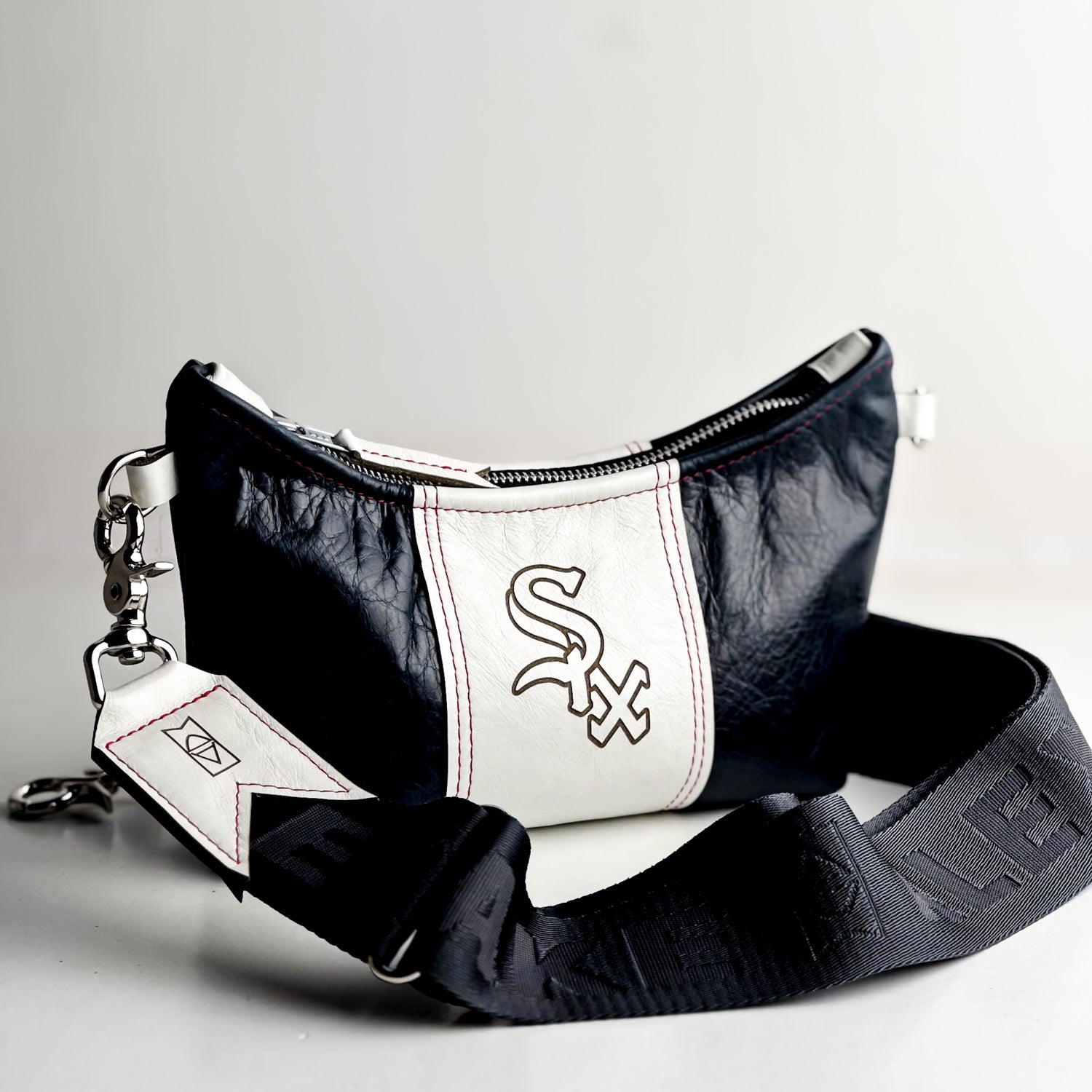 Post Six Game Day | Penelope Crossbody | Navy + White