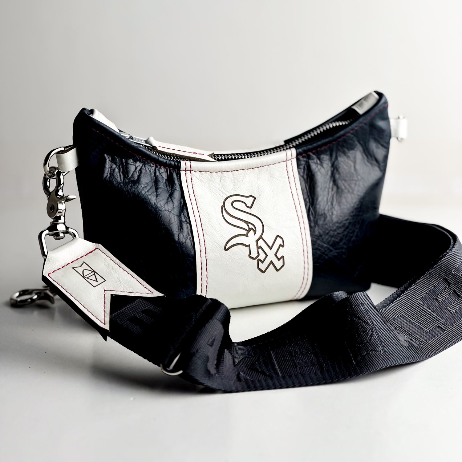 Post Six Game Day | Penelope Crossbody | Navy + White
