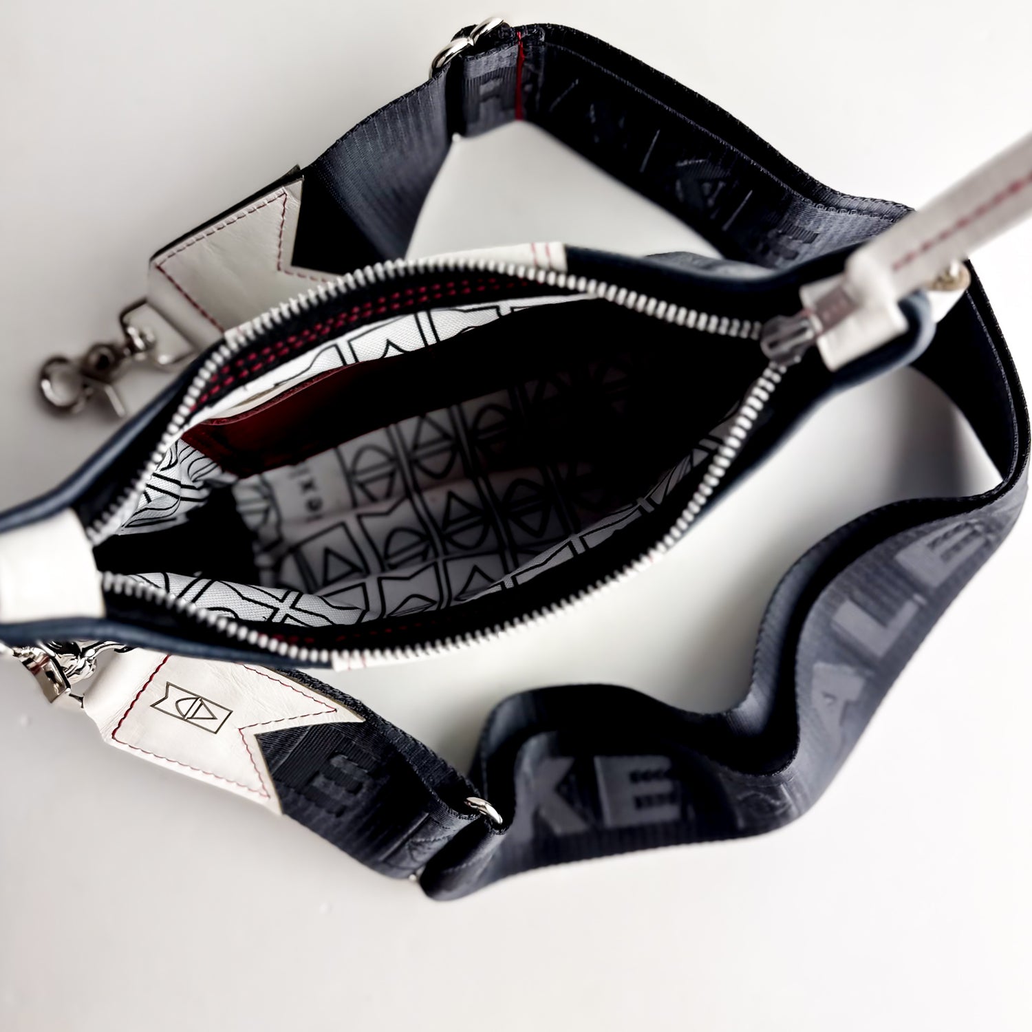 Post Six Game Day | Penelope Crossbody | Navy + White