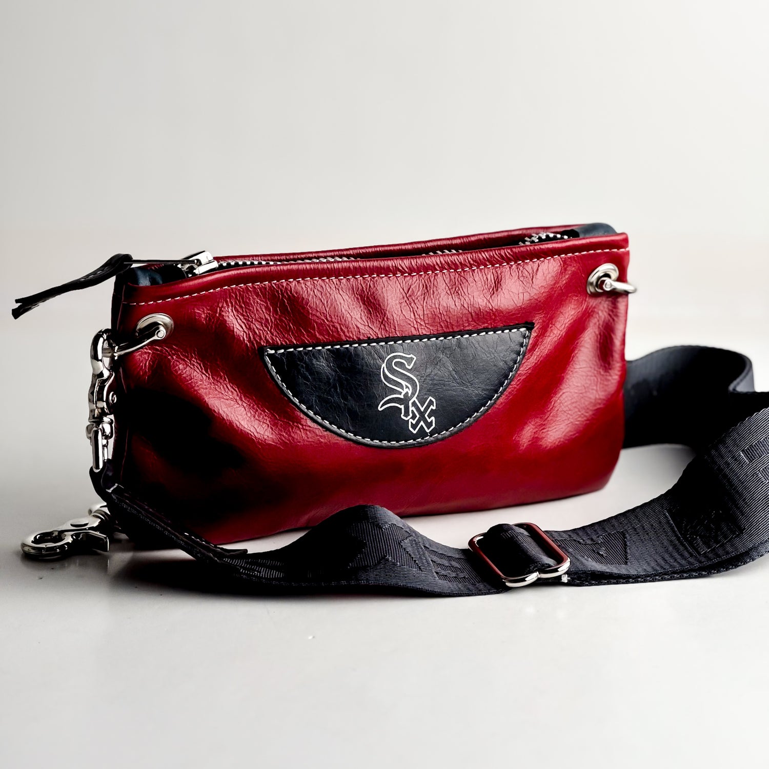 Post Six Game Day | Belt Bag Crossbody | Ruby