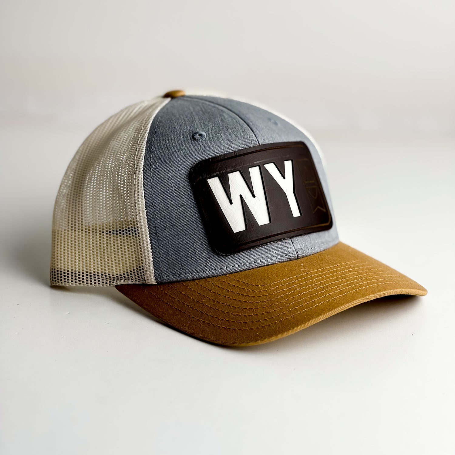 WY Trucker Hat | Yellow + Rocky