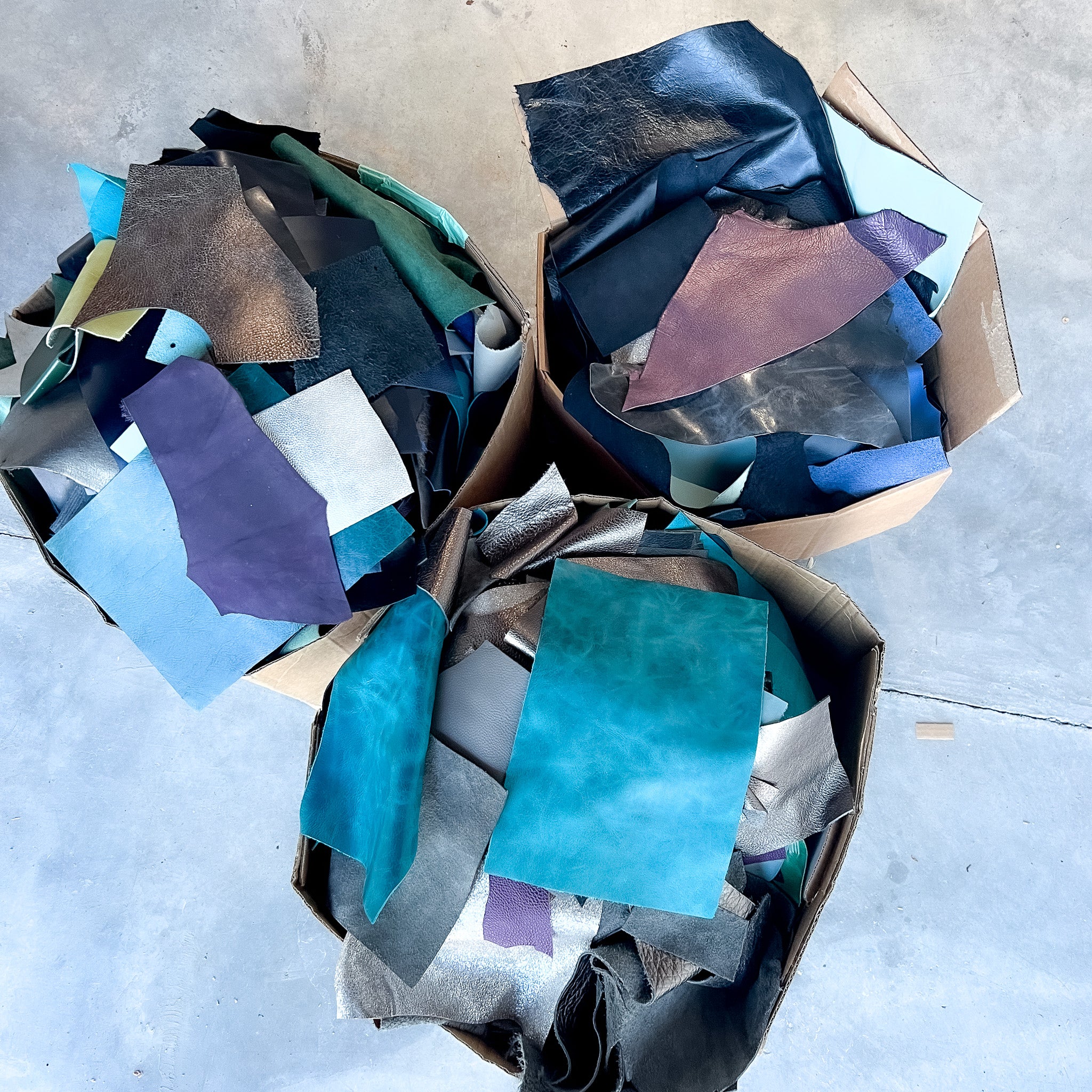 Make It Yourself | Leather Scrap Boxes | Various