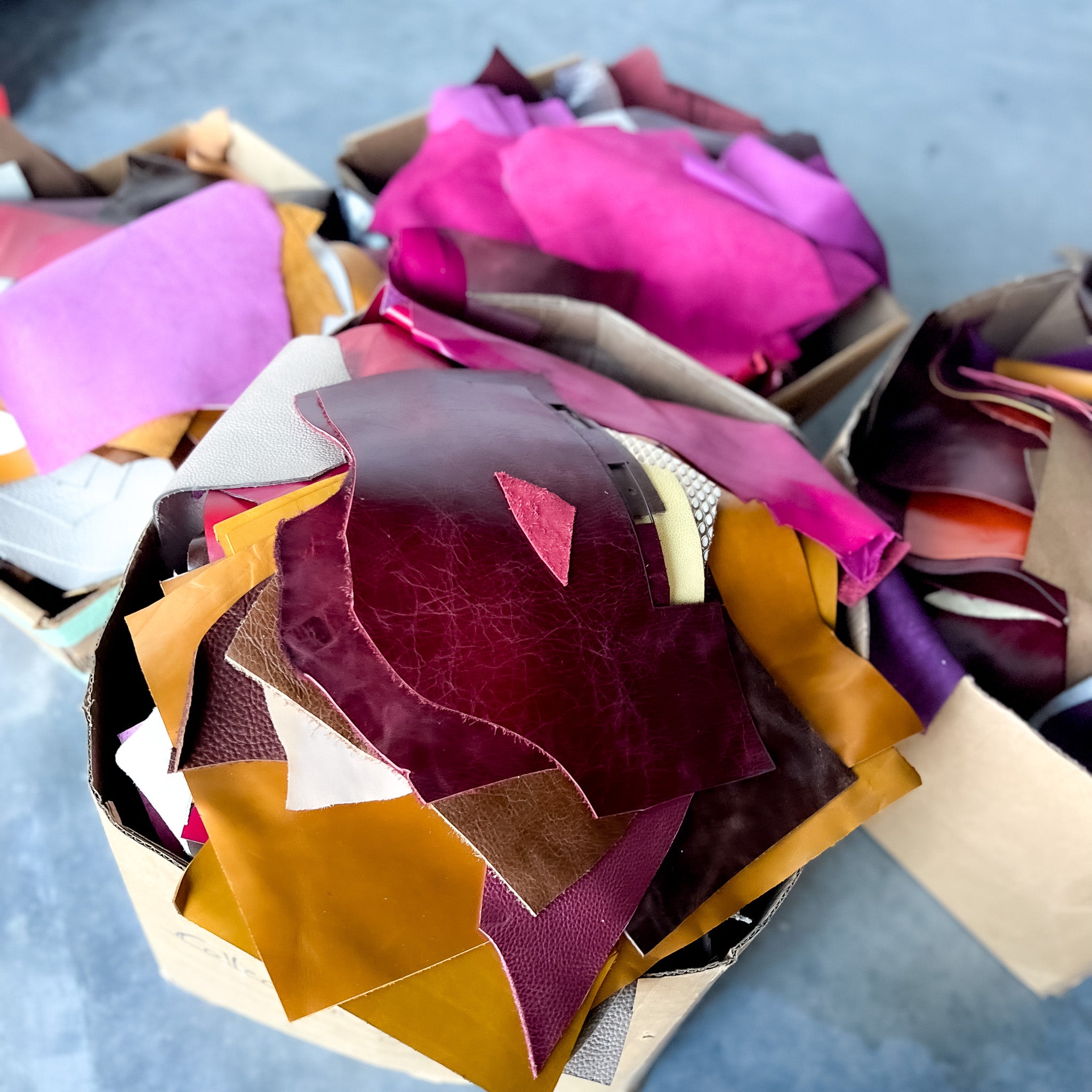 Make It Yourself | Leather Scrap Boxes | Various