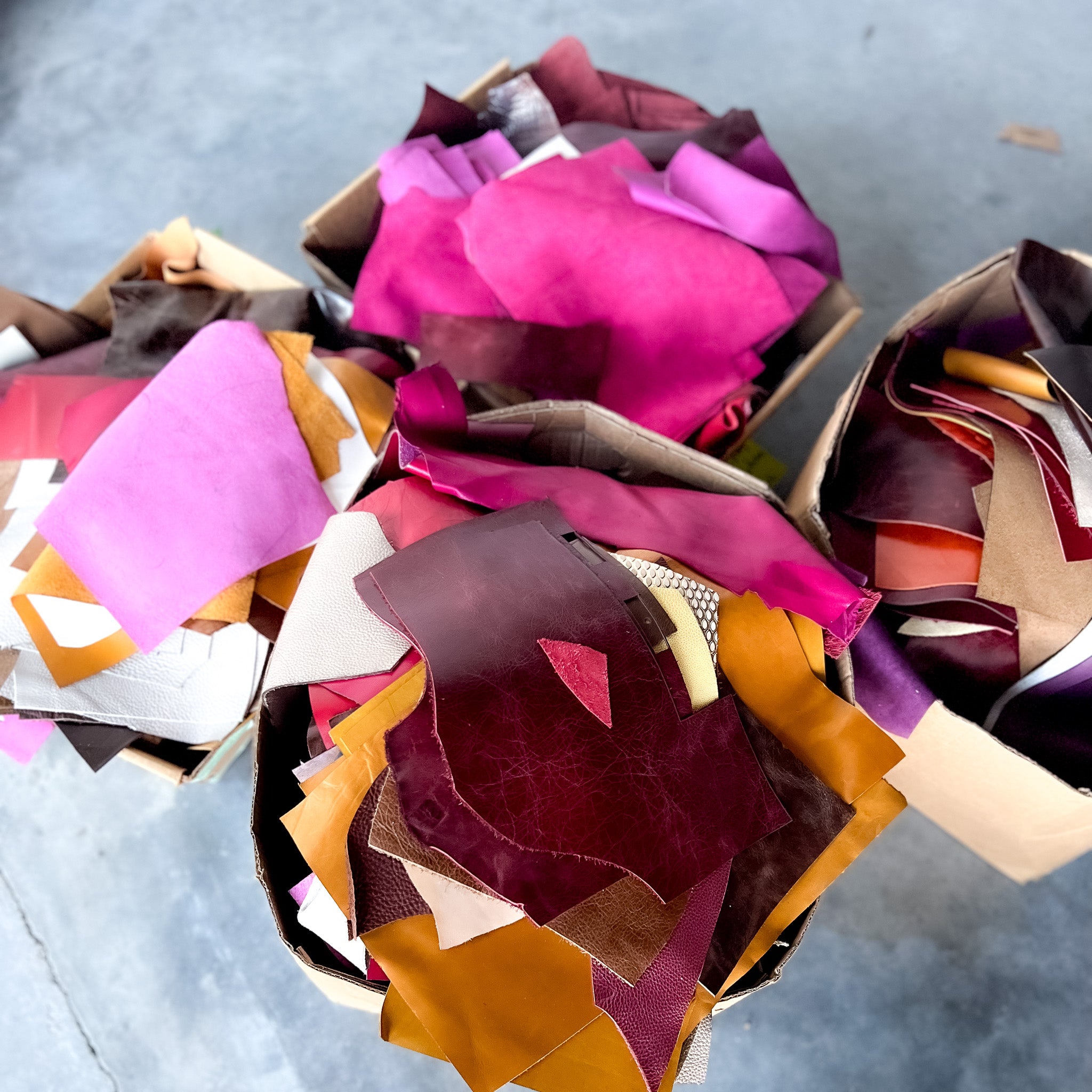 Make It Yourself | Leather Scrap Boxes | Various