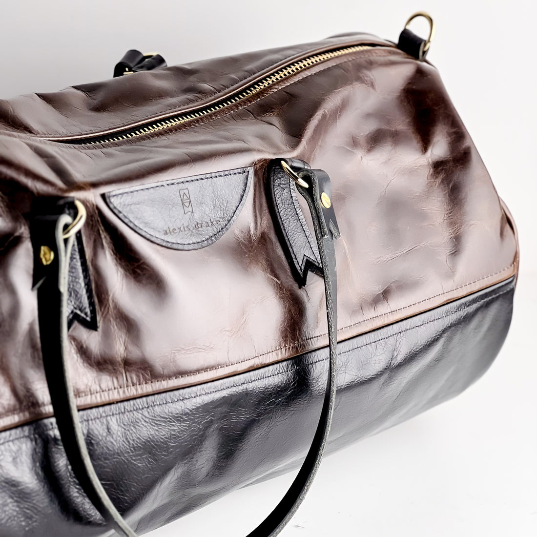 Everyday Collection | Marshall Duffel Weekender Shoulder Tote | Black + Rocky