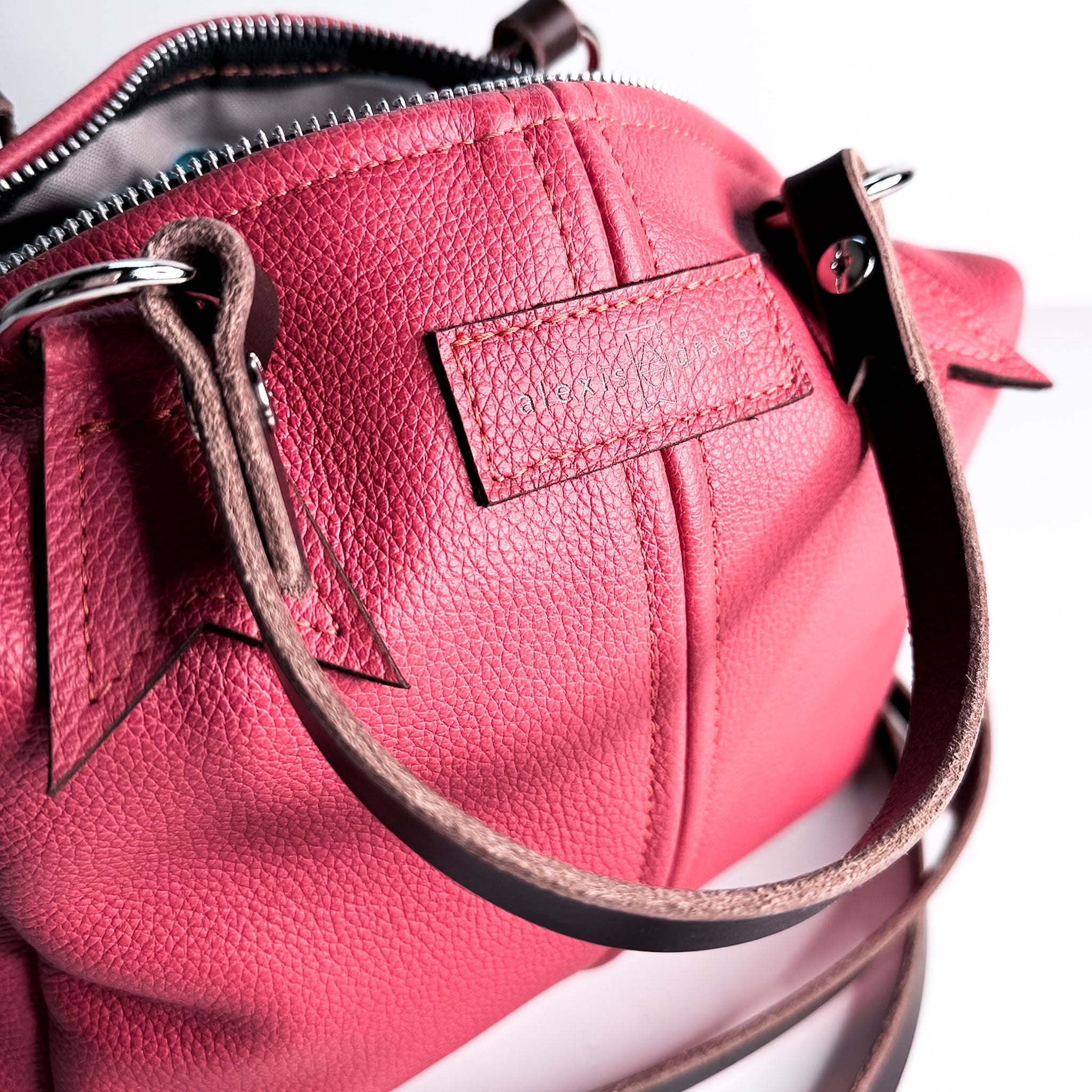 Coastal Collection | Dolly Satchel + Crossbody | Coral