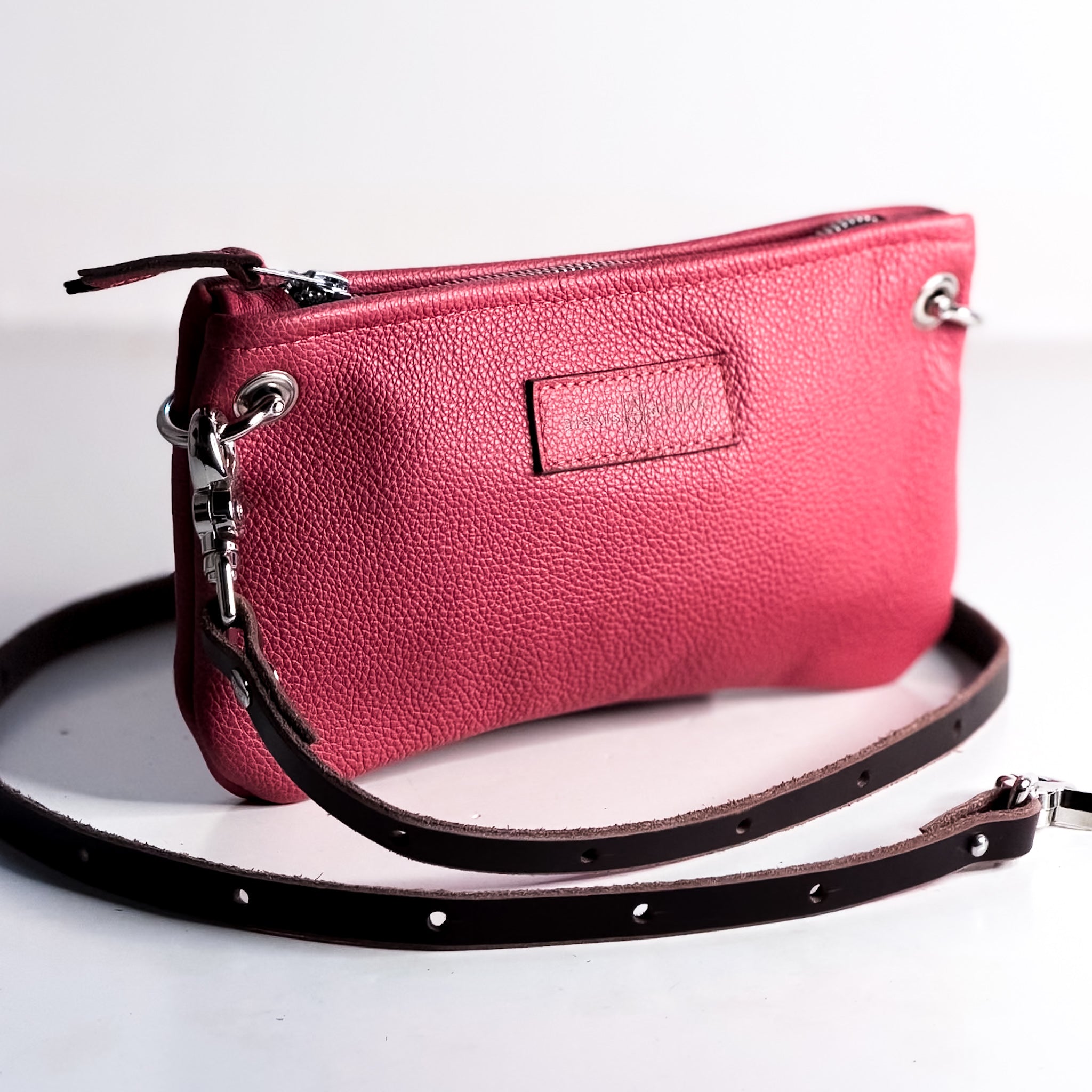 Coastal Collection | Belt Bag Clutch + Crossbody | Coral