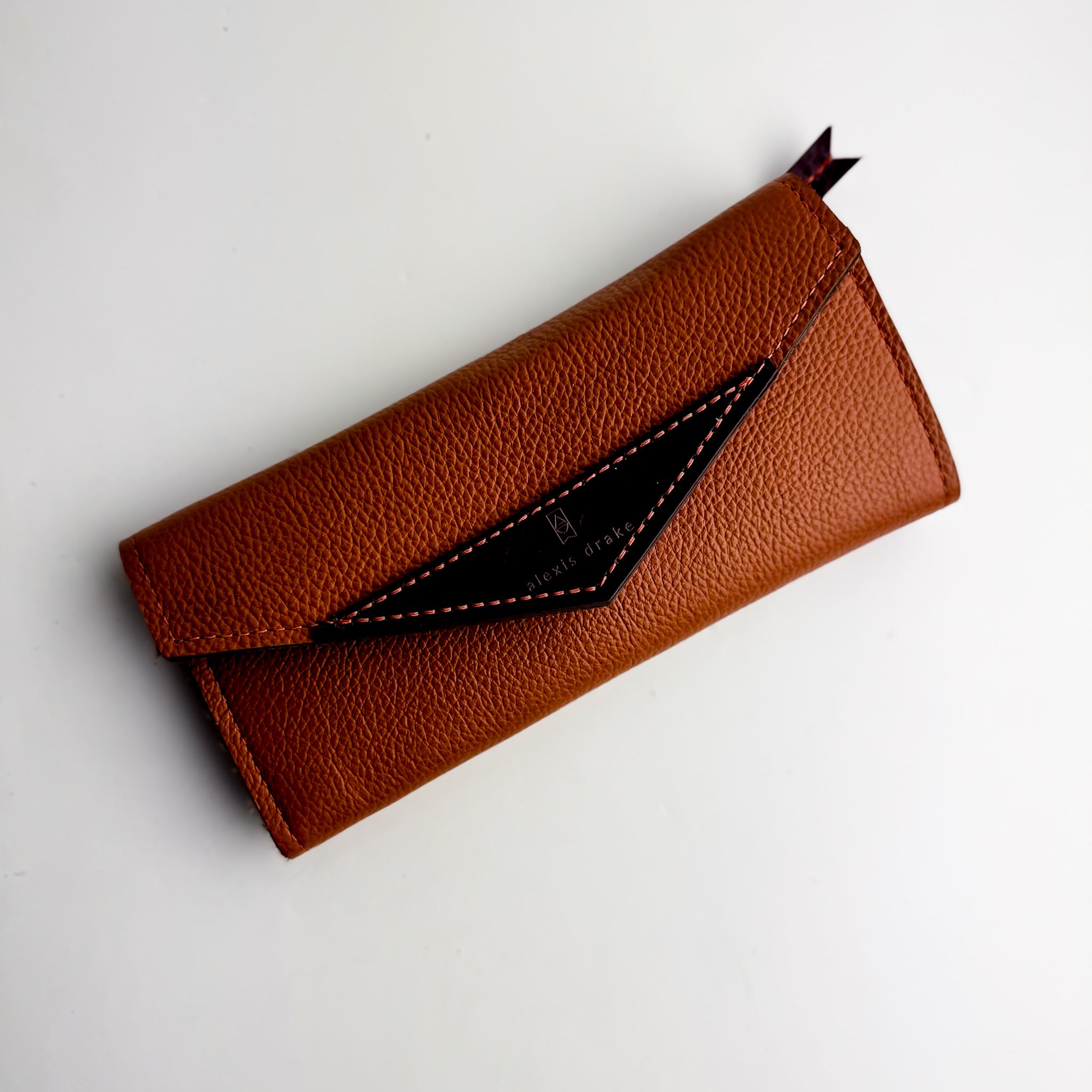 Autumn Reverie Collection | Genevieve Wallet | Rust Pebble