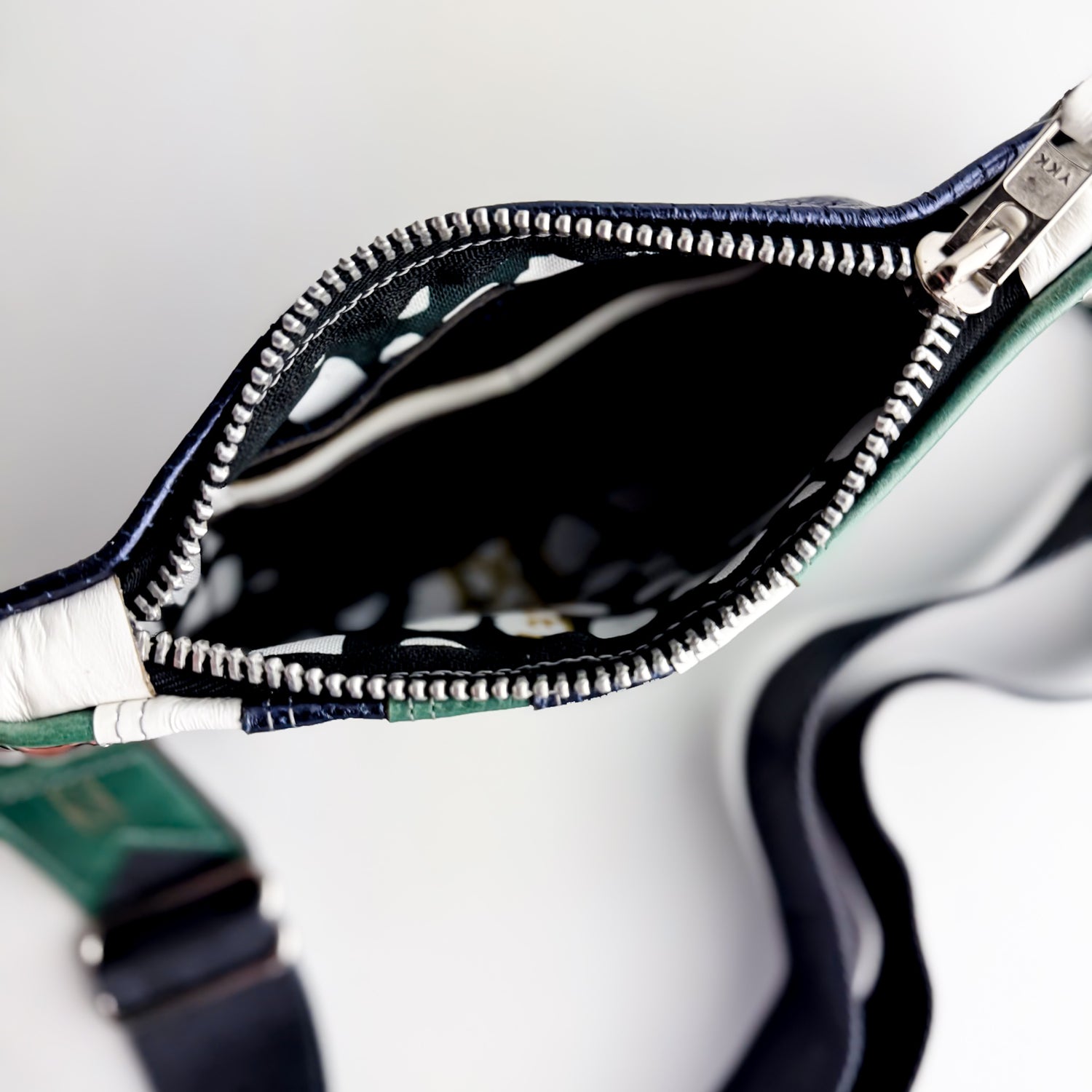 Rainbow Belt Bag Collection | Navy Moto + Teal