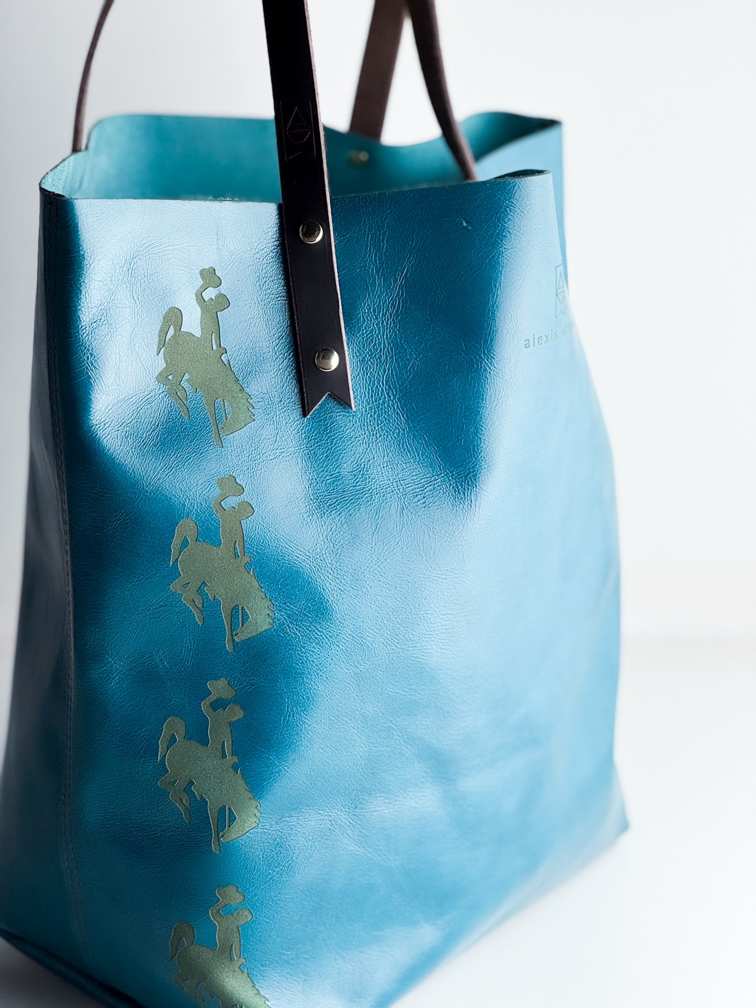 Steamboat Collection | Market Tote | Turquoise