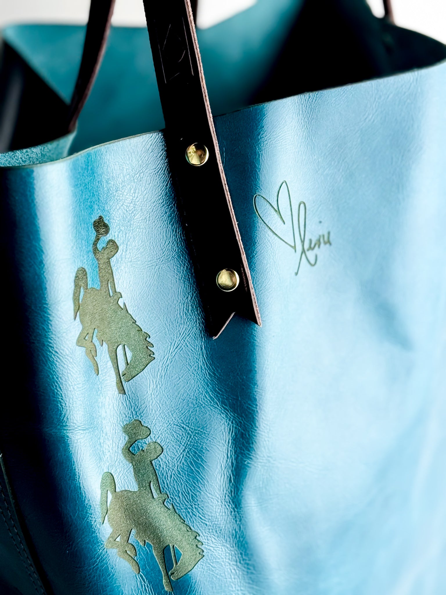 Steamboat Collection | Market Tote | Turquoise