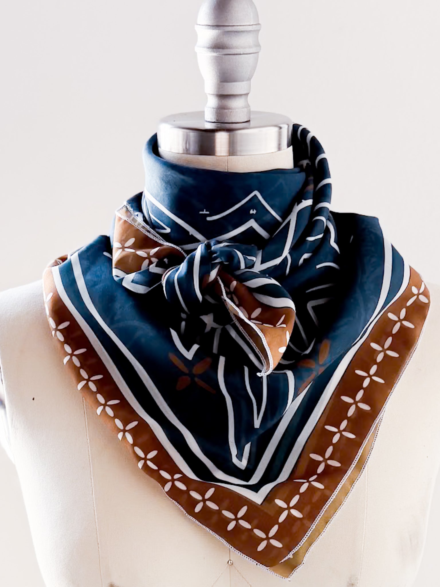 Scarf | Vintage Cowgirl Collection | Blue
