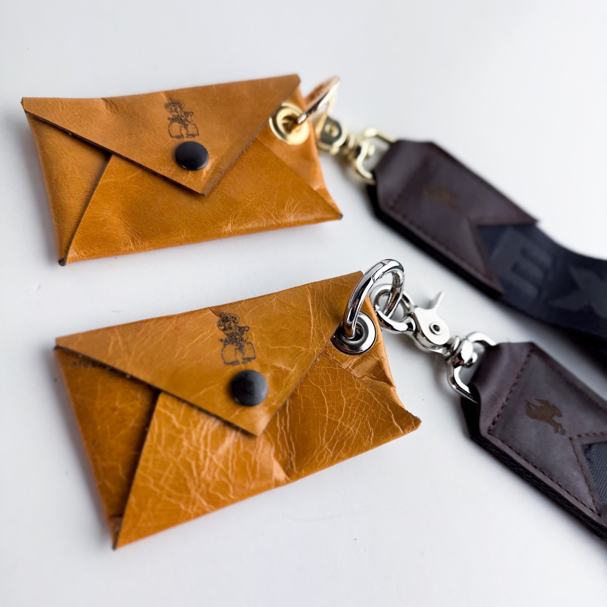 Steamboat Collection | Keychain | Leather Wallet Pouch Wristlet | Butter + Rocky