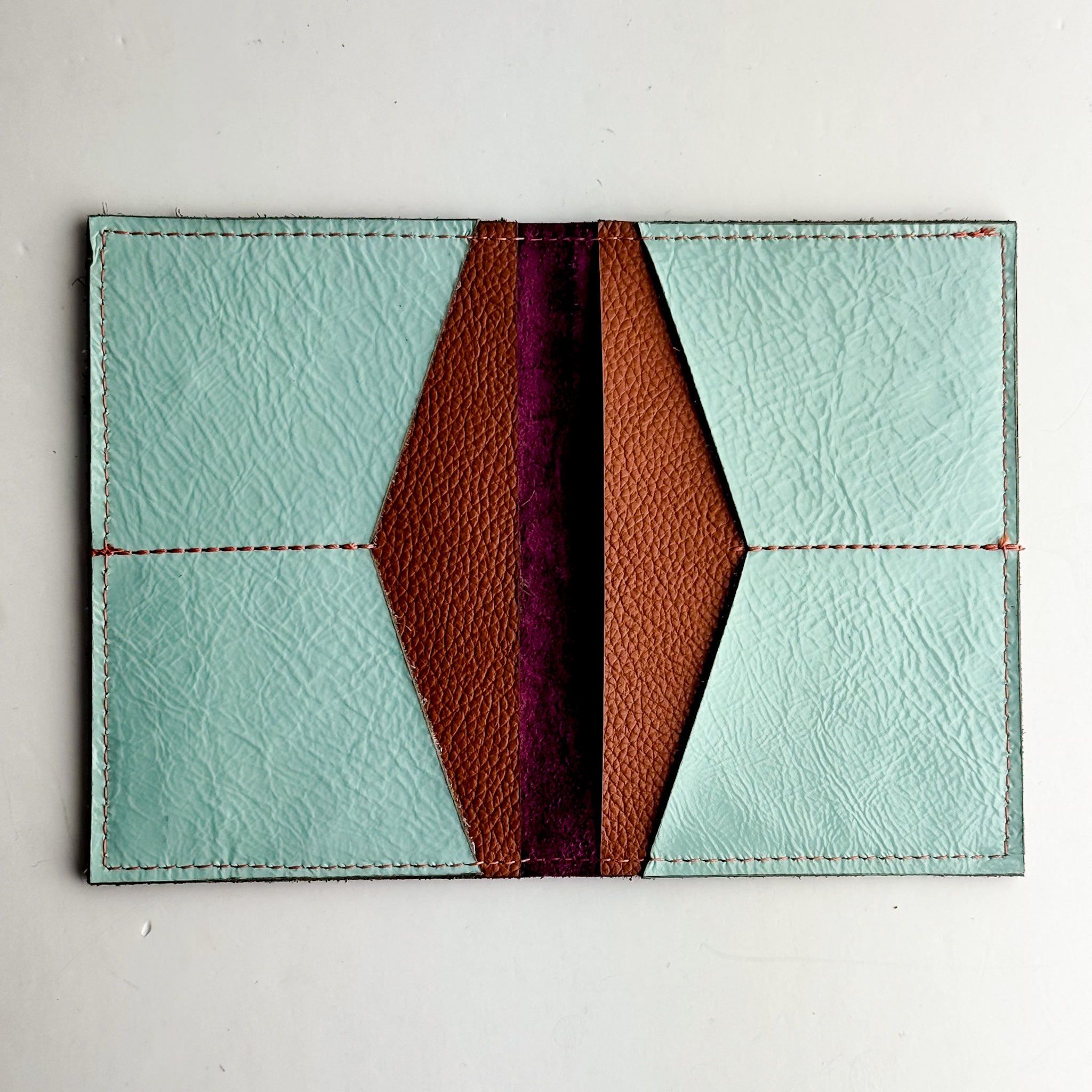 Autumn Reverie Collection | Passport Capsule Wallet | Plum Croc