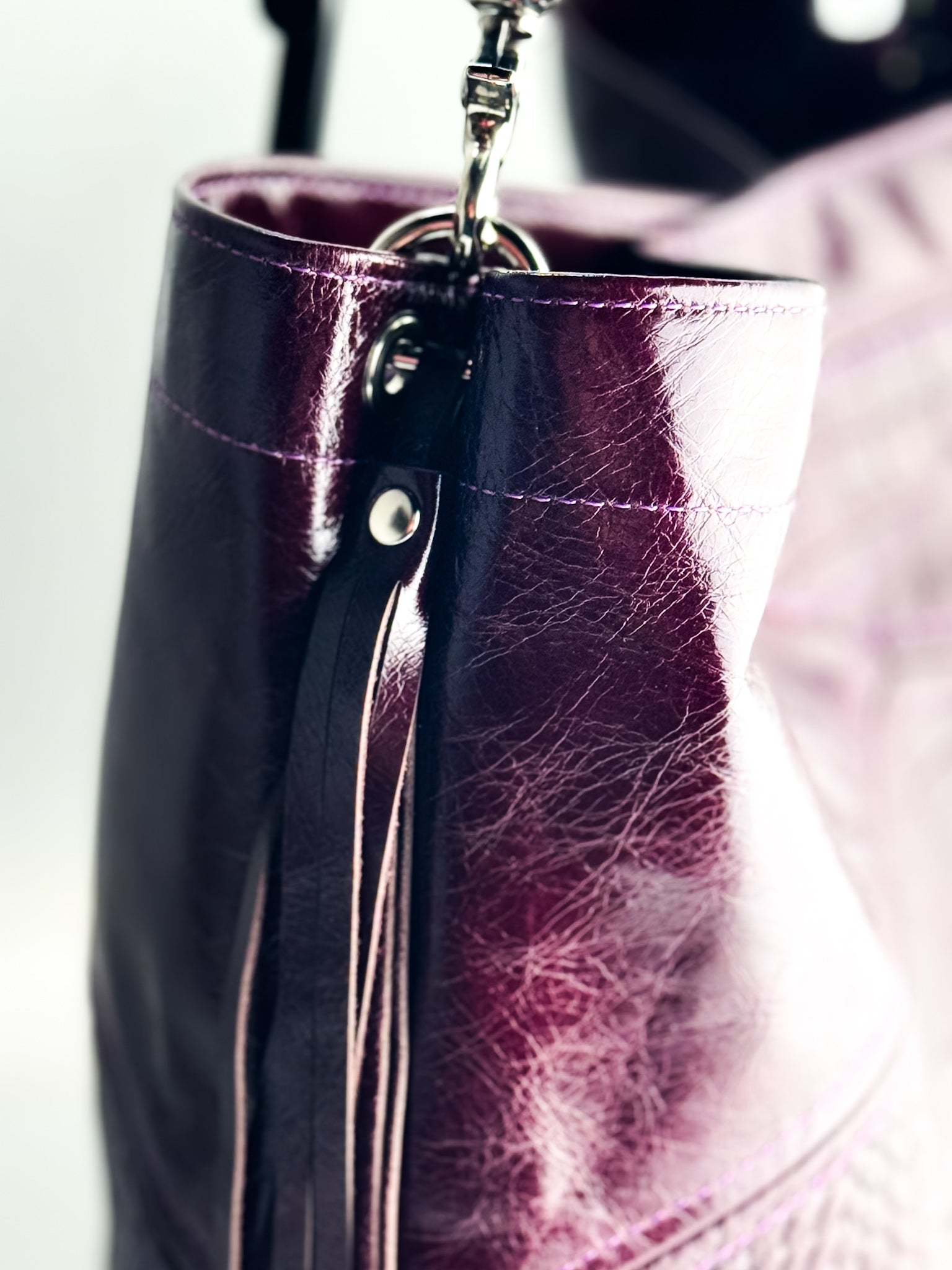 Autumn Reverie Collection | Eleanor Shoulder Tote | Plum + Plum Croc