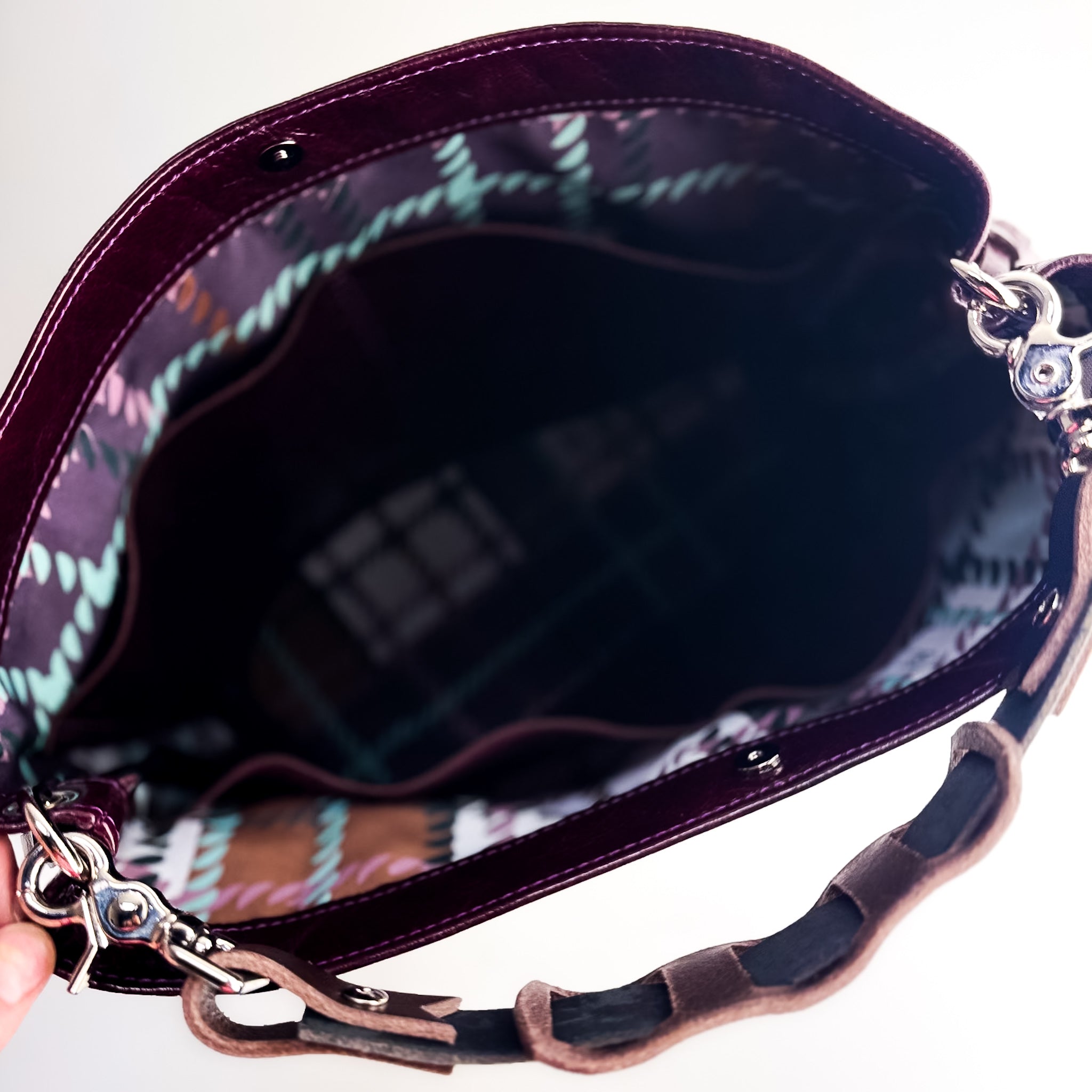 Autumn Reverie Collection | Eleanor Shoulder Tote | Plum + Plum Croc