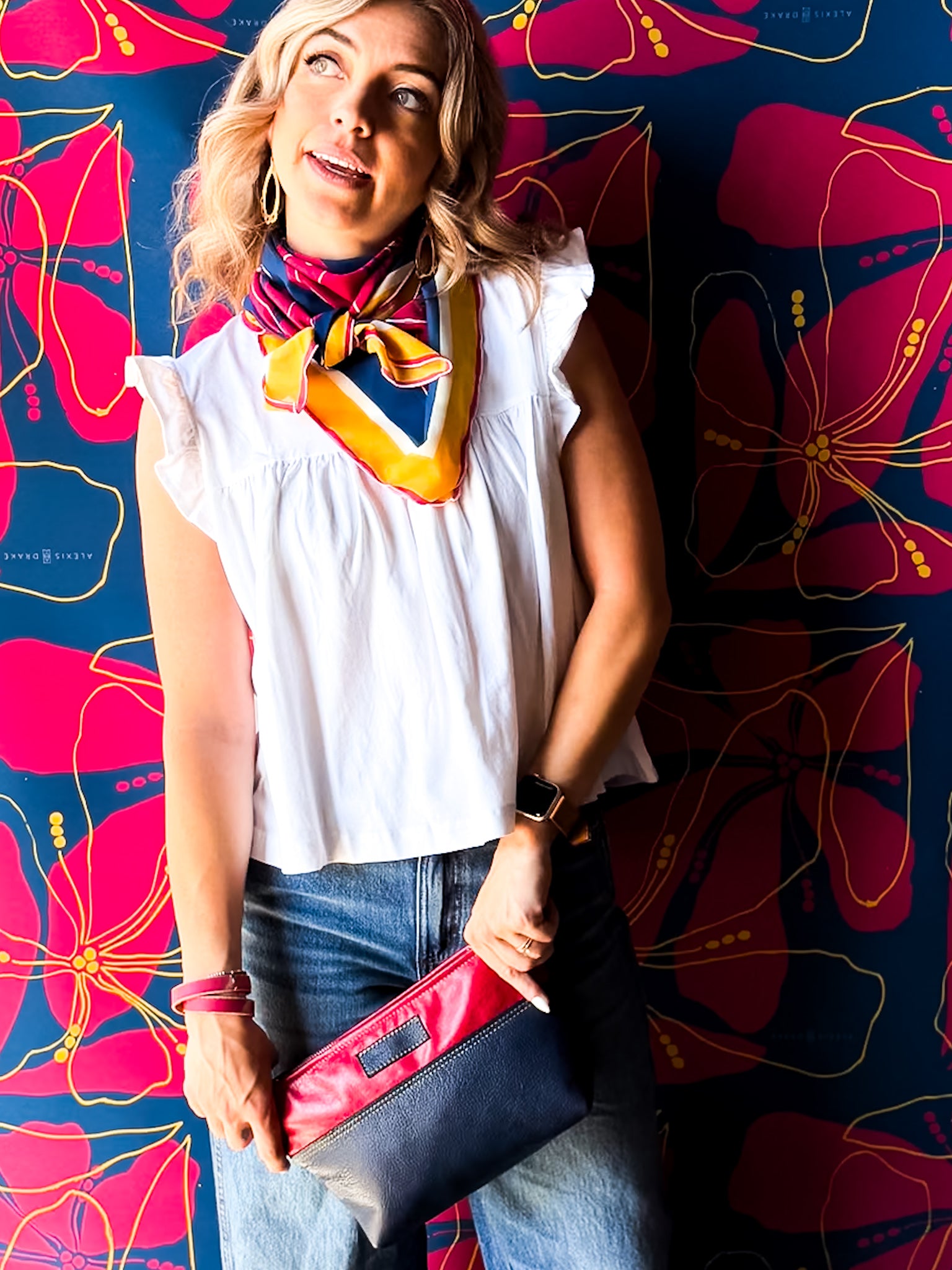 Pre-Order | Color Theory Collection | Carry More Clutch | Wild Berry + Midnight Navy