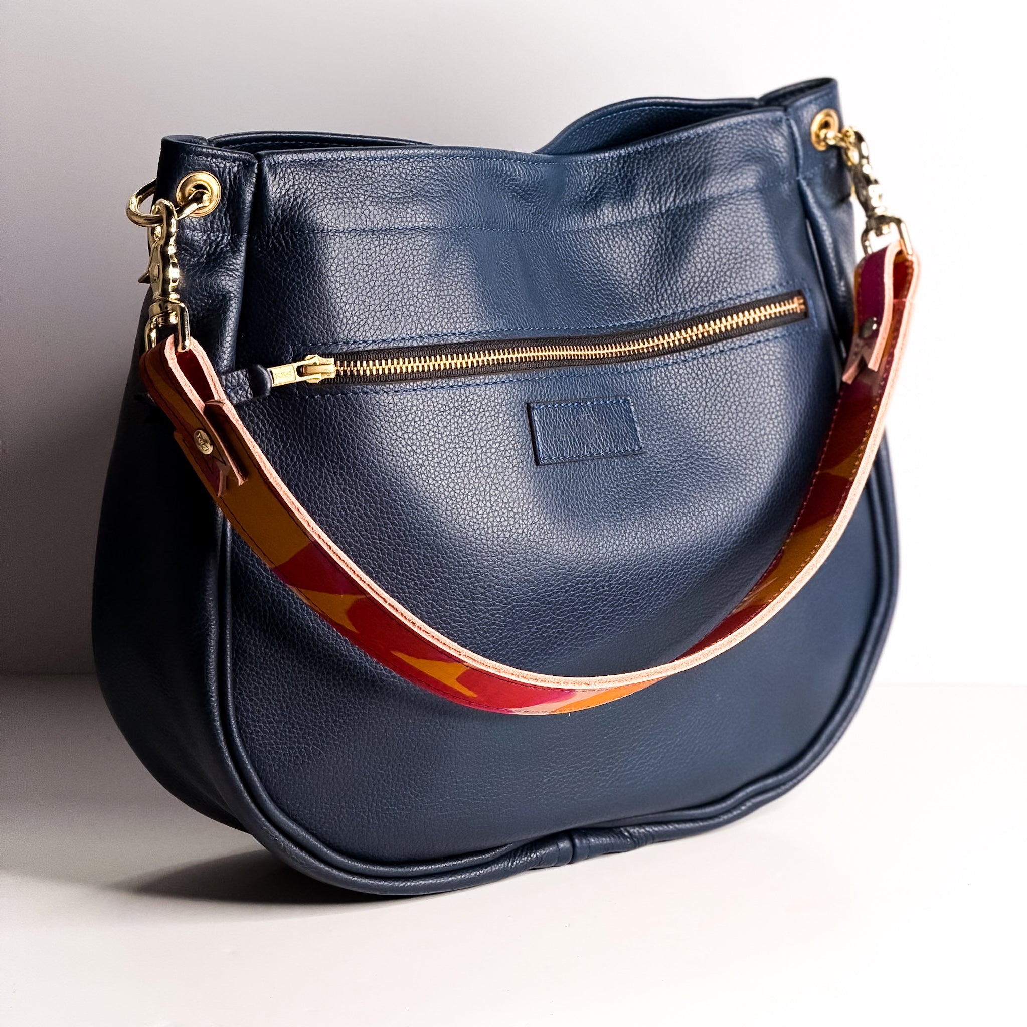 Color Theory Collection | Esther Shoulder Tote | Midnight Navy